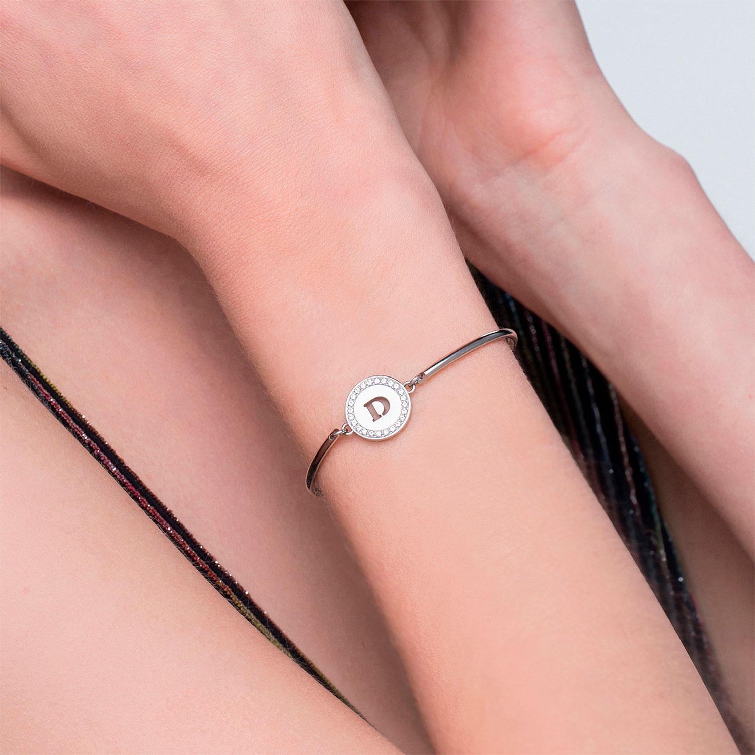 PULSERA BROSWAY CHAKRA PLATEADA ACERO - 2