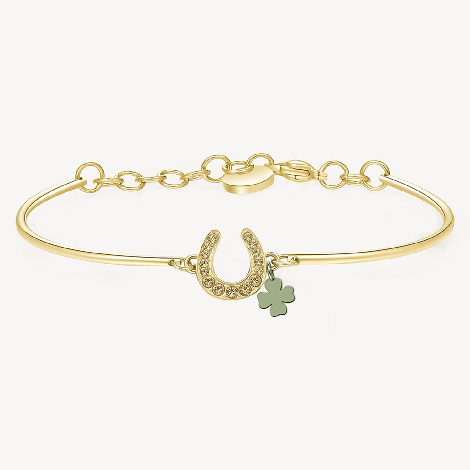PULSERA BROSWAY CHAKRA DORADA ACERO - 1
