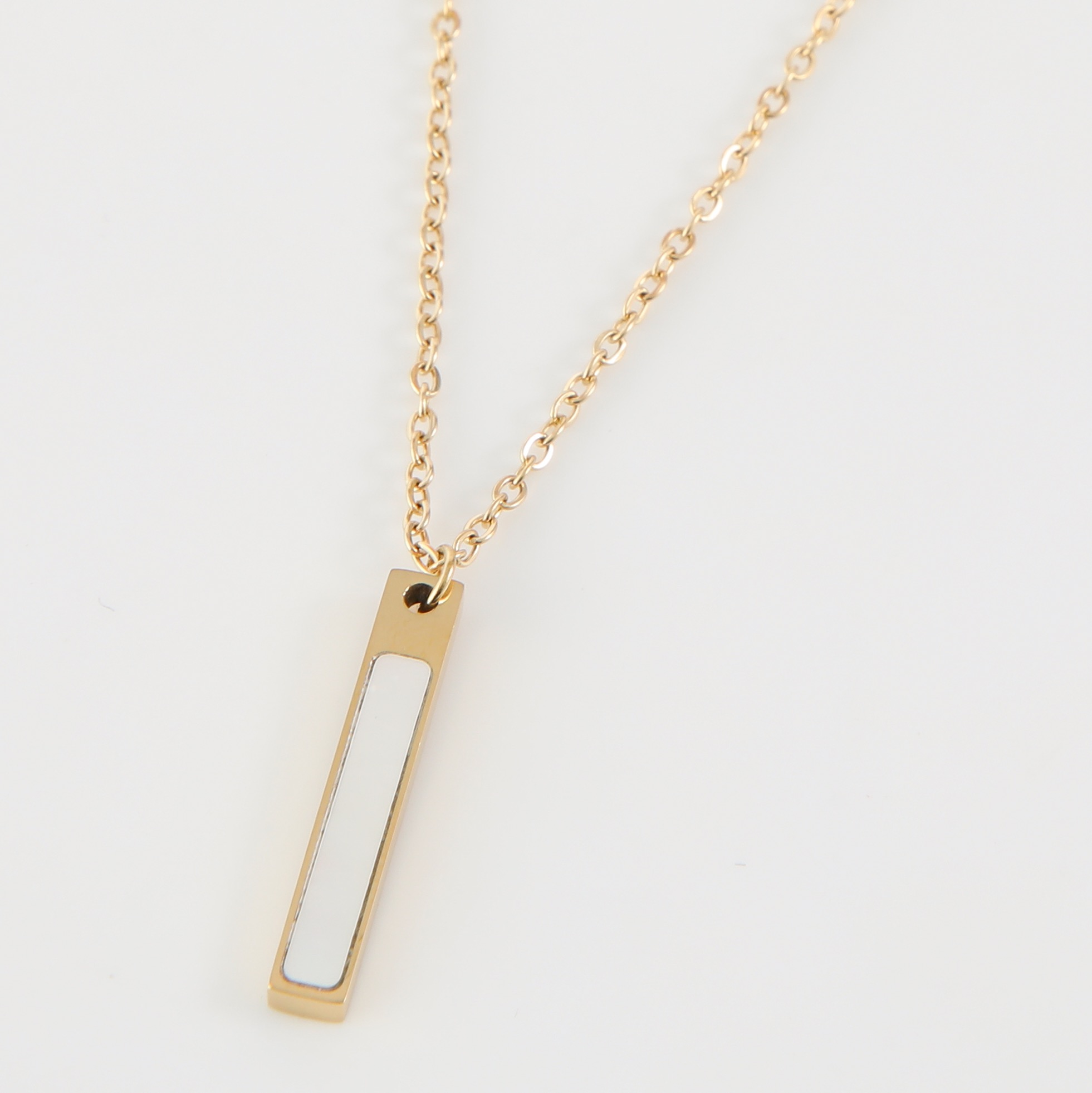 COLLAR 19V69 ITALIA ACERO INOXIDABLE DOBLE DORADO MUJER STNE480 - 3