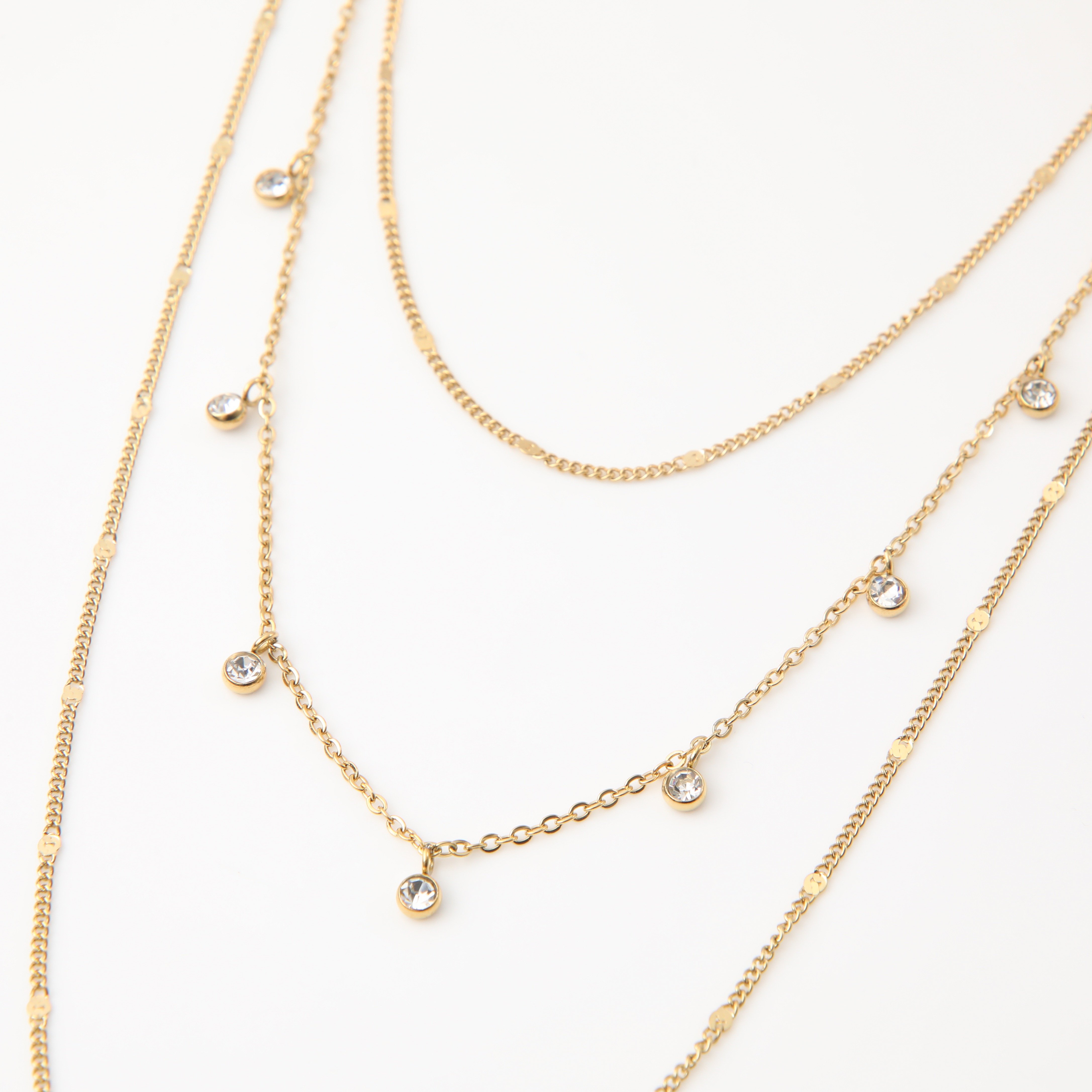 COLLAR 19V69 ITALIA ACERO INOXIDABLE DORADO - 2