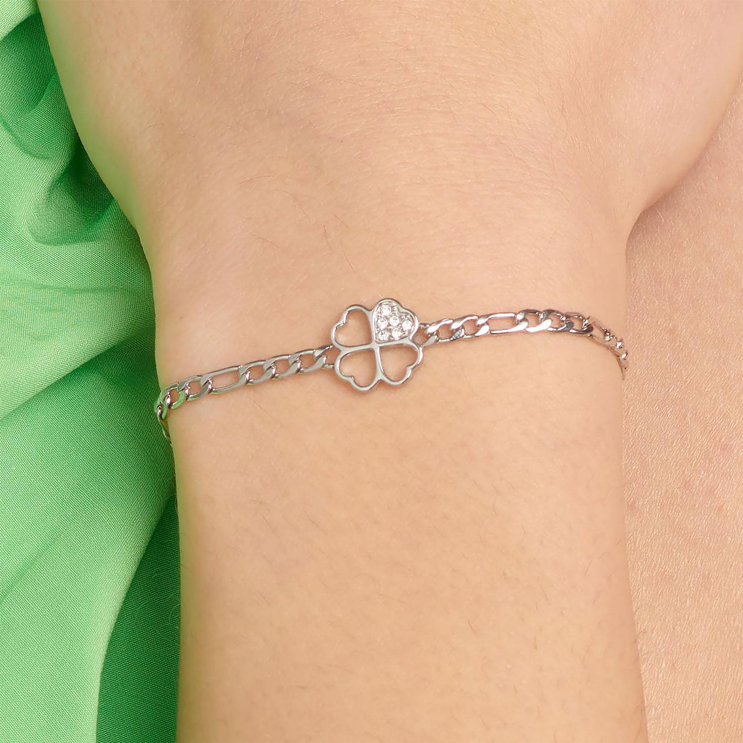 PULSERA BROSWAY CHAKRA PLATEADA ACERO - 2