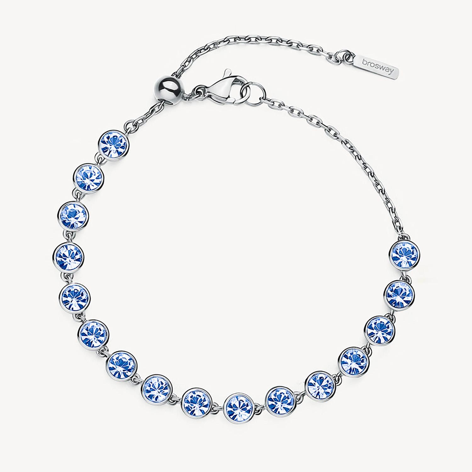 PULSERA BROSWAY SYMPHONIA PLATEADA ACERO - 1