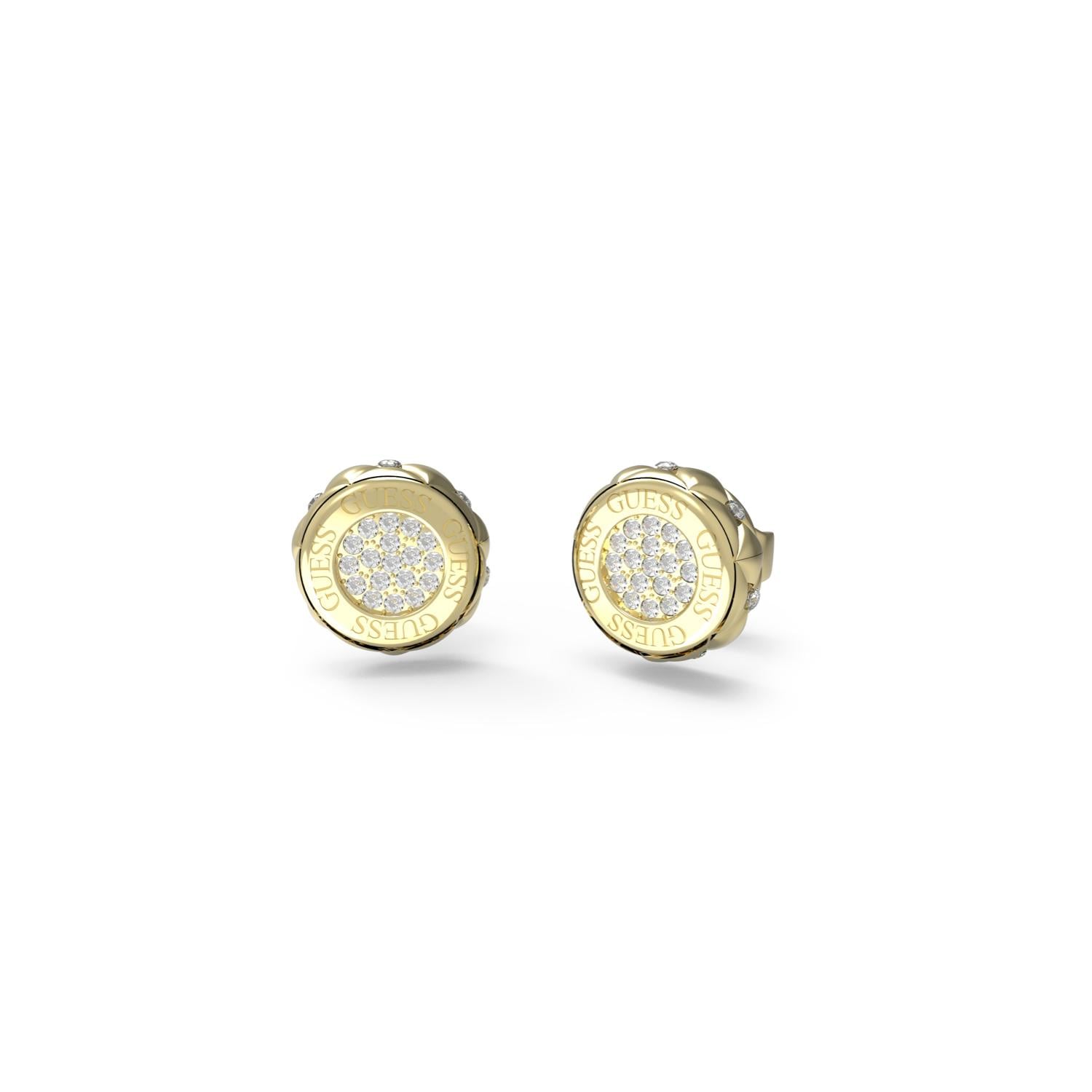 AROS ACERO INOXIDABLE GUESS DORADO - 1
