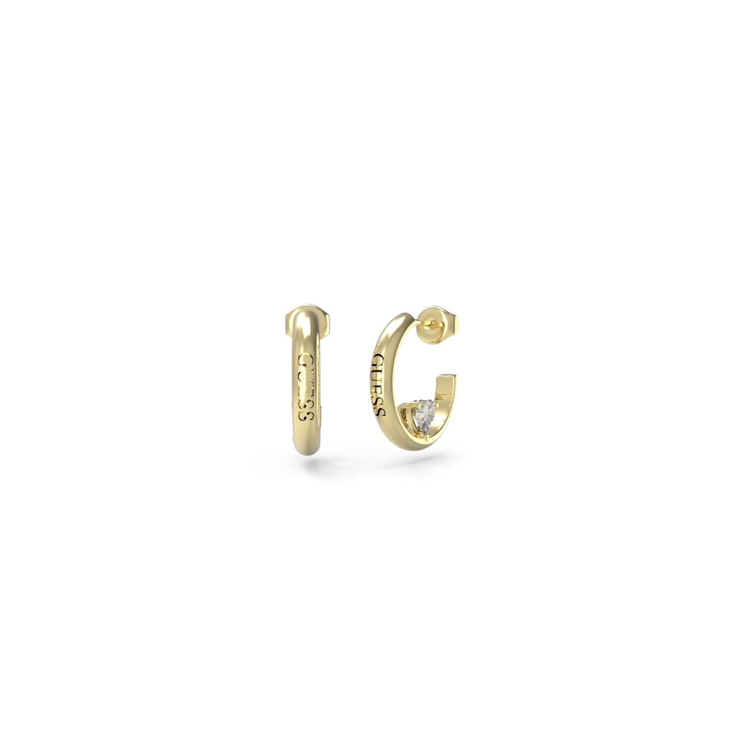 AROS ACERO INOXIDABLE GUESS DORADO - 1