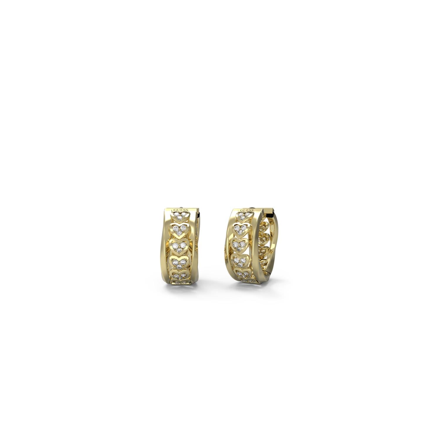 AROS ACERO INOXIDABLE GUESS DORADO - 1