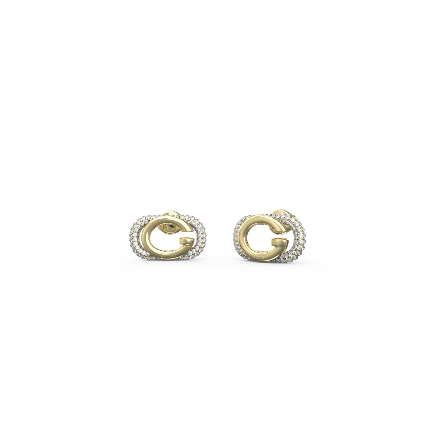 AROS ACERO INOXIDABLE GUESS DORADO - 1