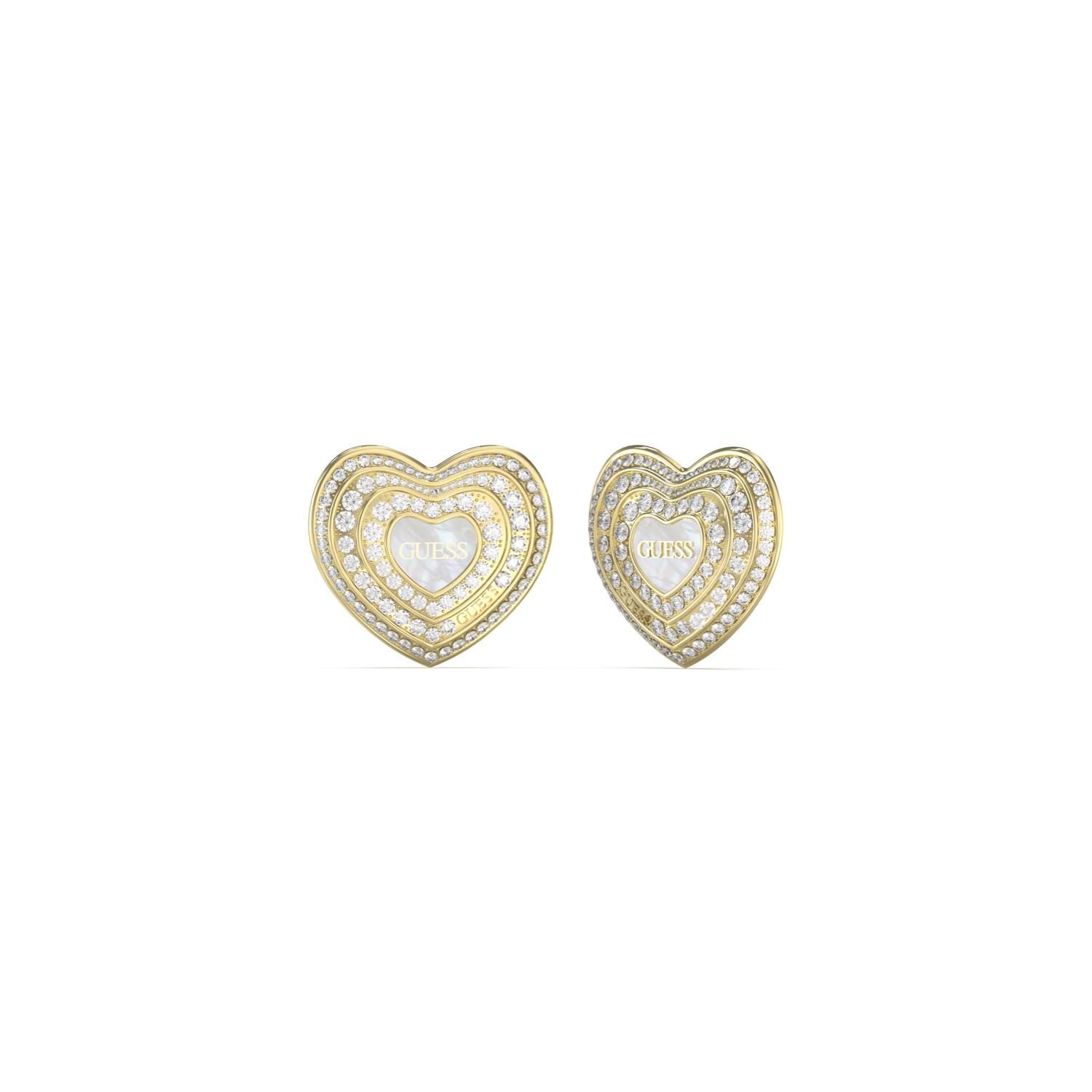AROS ACERO INOXIDABLE GUESS DORADO - 1