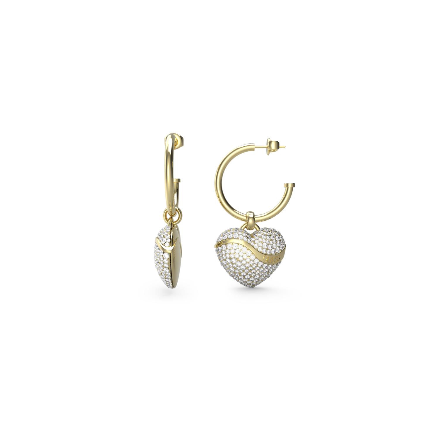 AROS ACERO INOXIDABLE GUESS DORADO - 1