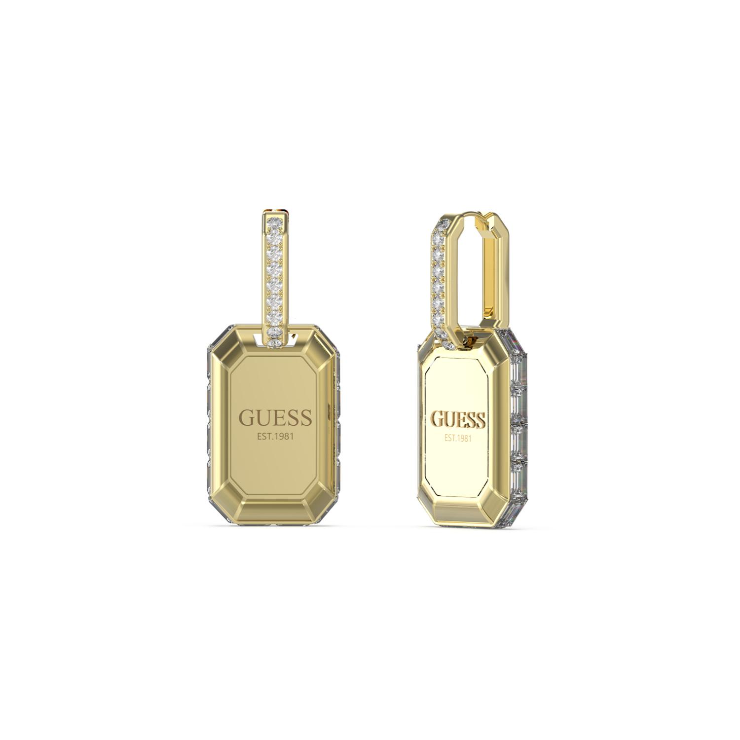 AROS ACERO INOXIDABLE GUESS DORADO - 1