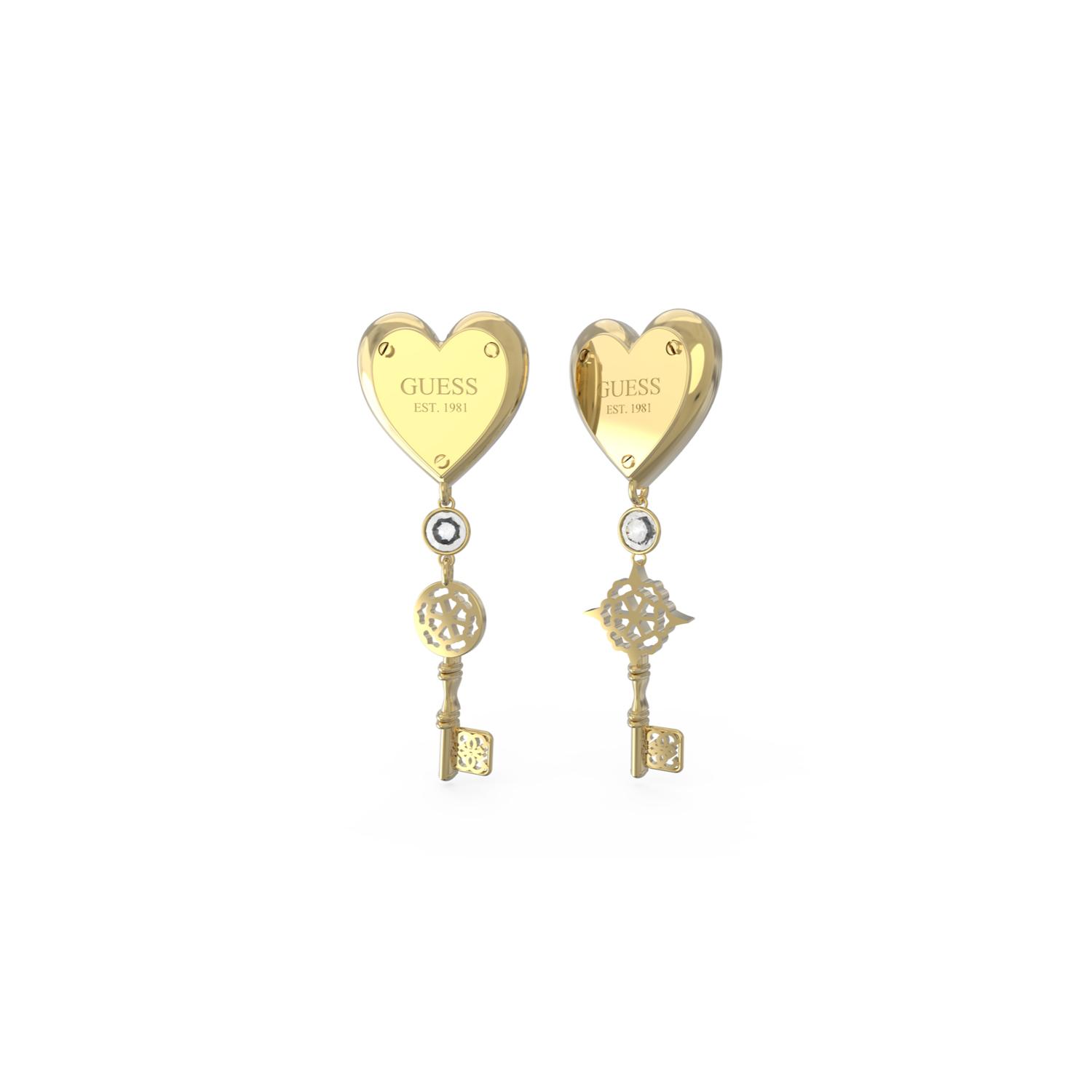AROS ACERO INOXIDABLE GUESS DORADO - 1