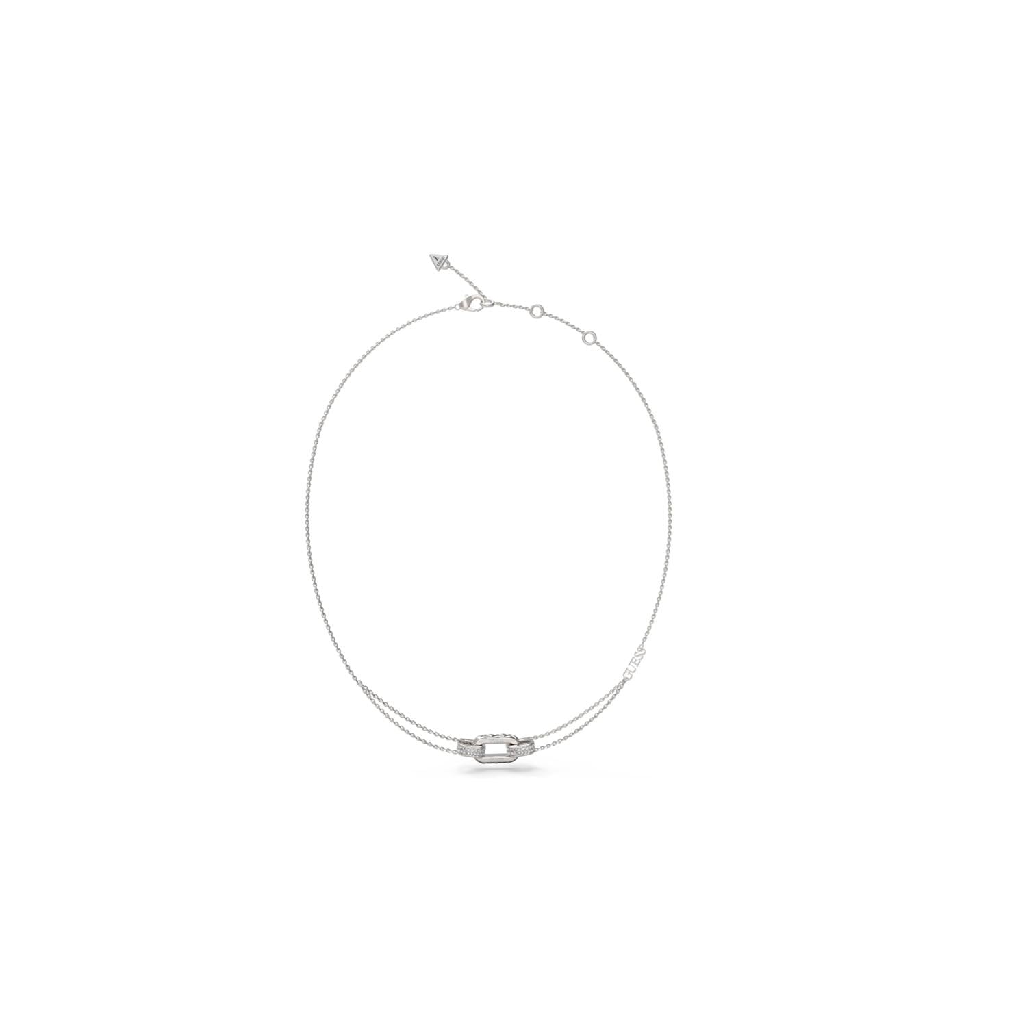 COLLAR GUESS ACERO INOXIDABLE PLATEADO MUJER - 1