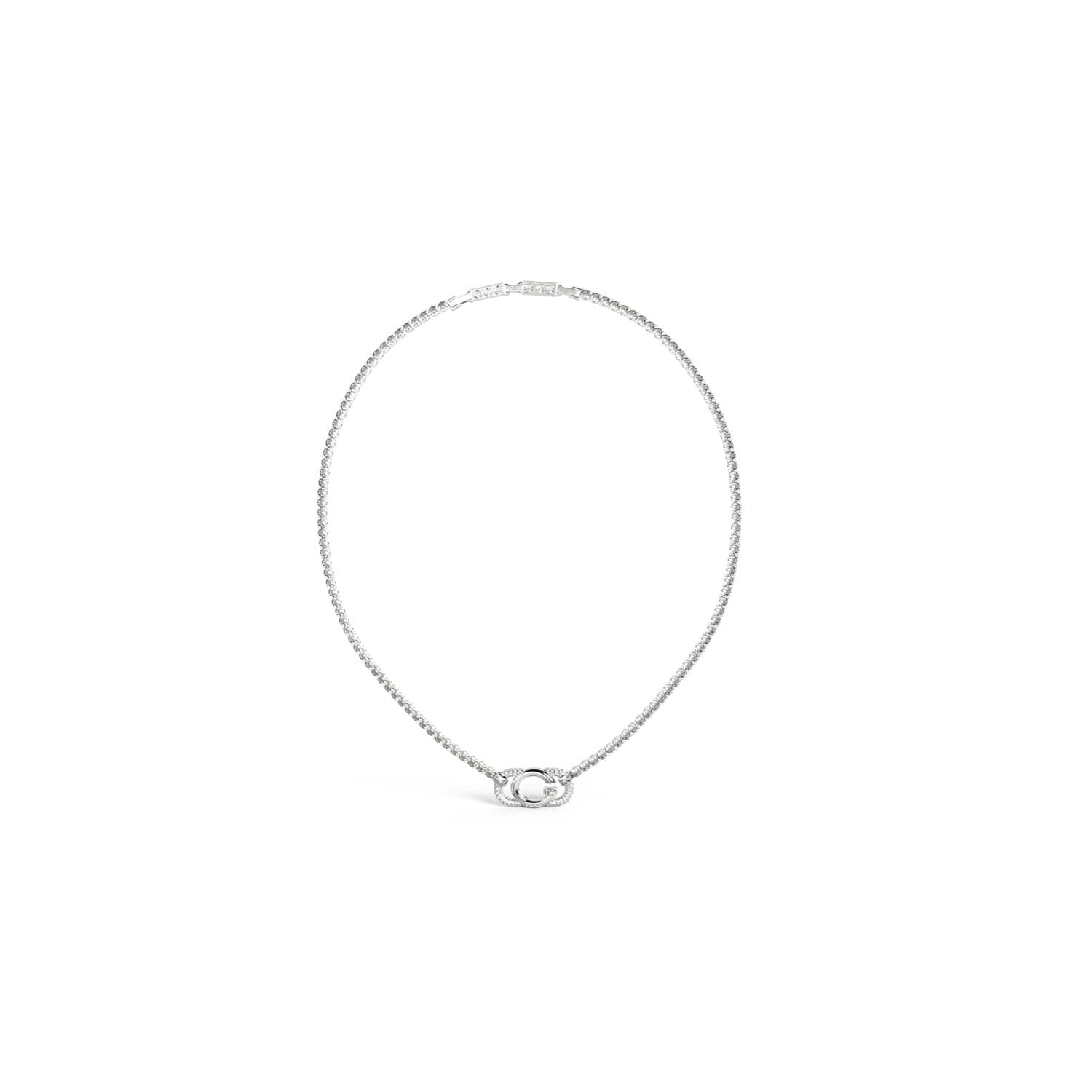 COLLAR GUESS ACERO INOXIDABLE PLATEADO MUJER - 1
