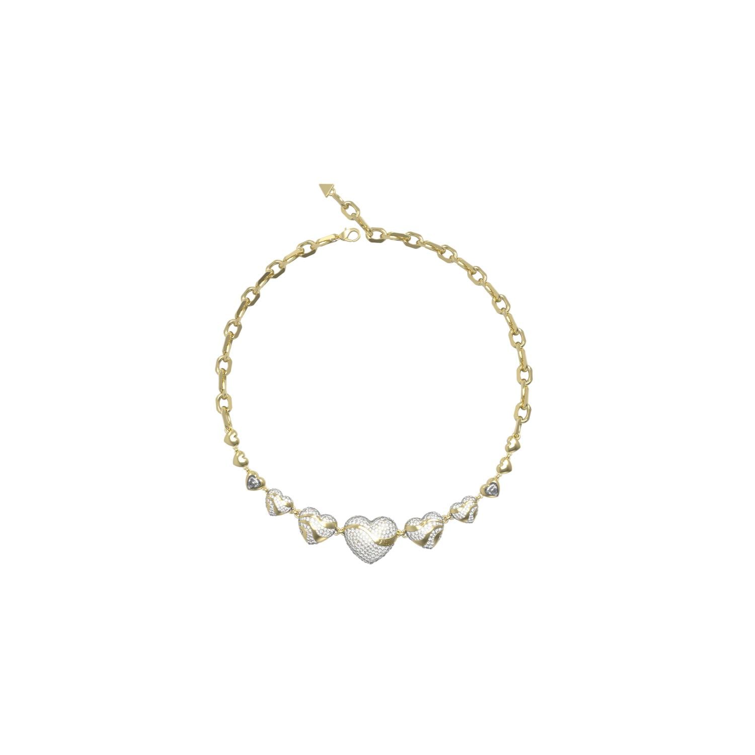 COLLAR GUESS ACERO INOXIDABLE DORADO MUJER - 1