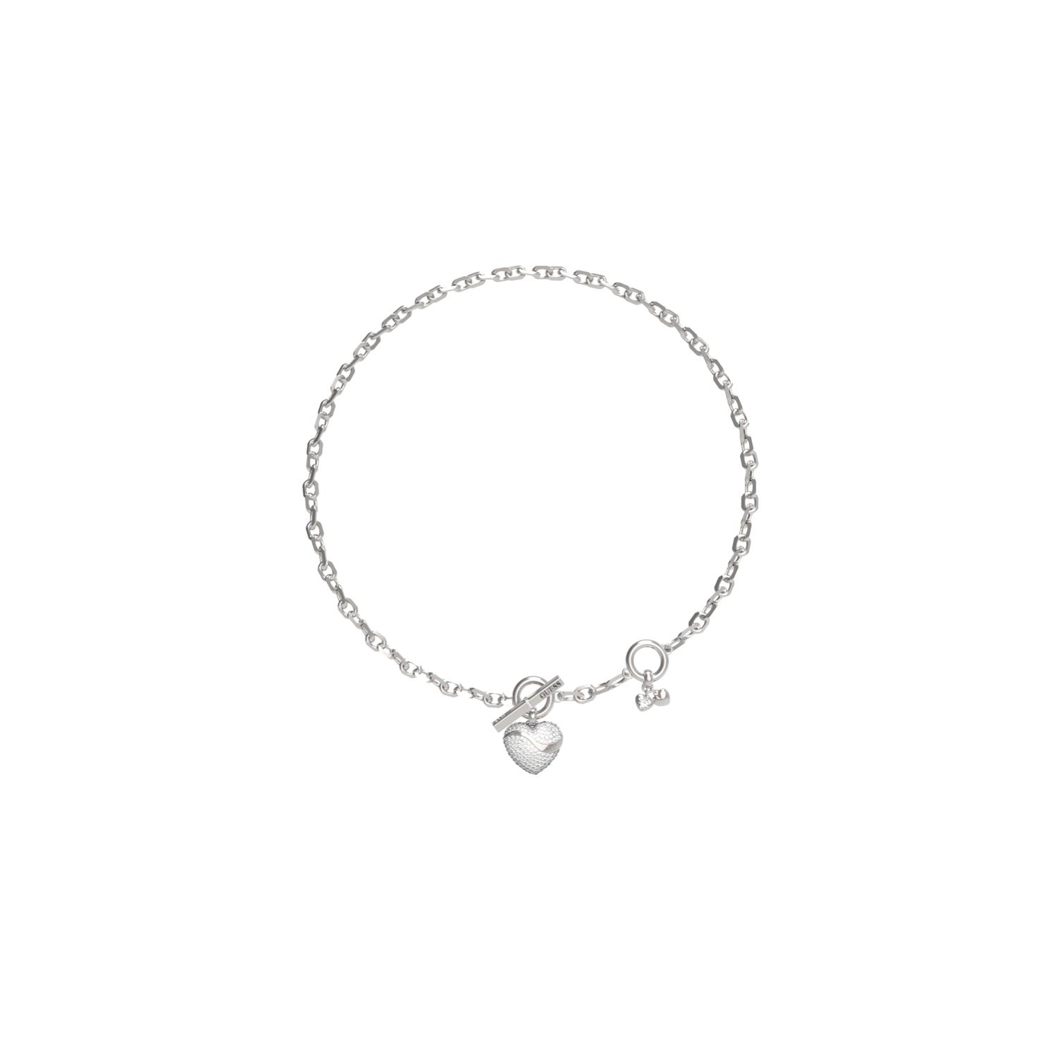 COLLAR GUESS ACERO INOXIDABLE PLATEADO MUJER - 1