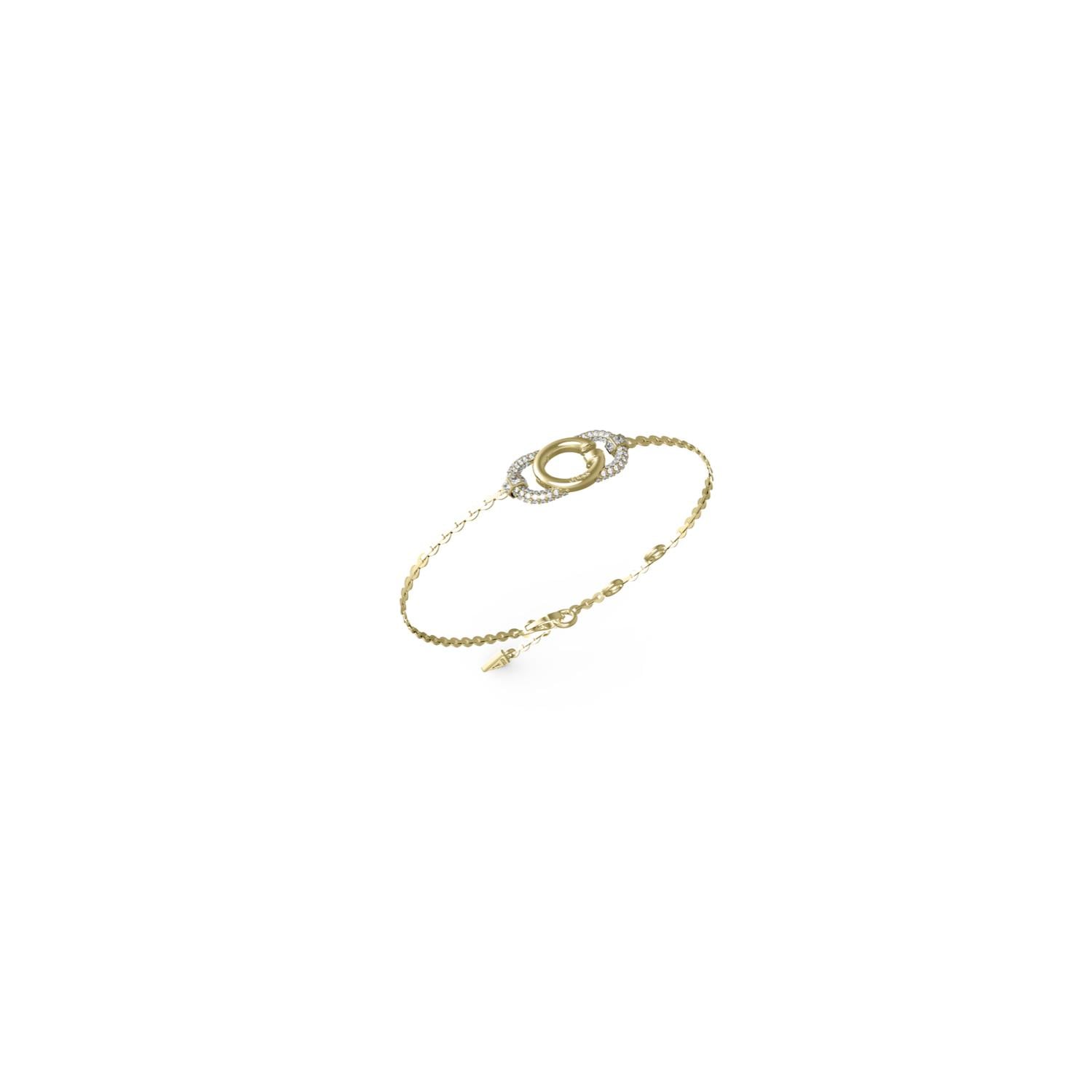 PULSERA GUESS DORADA ACERO - 1