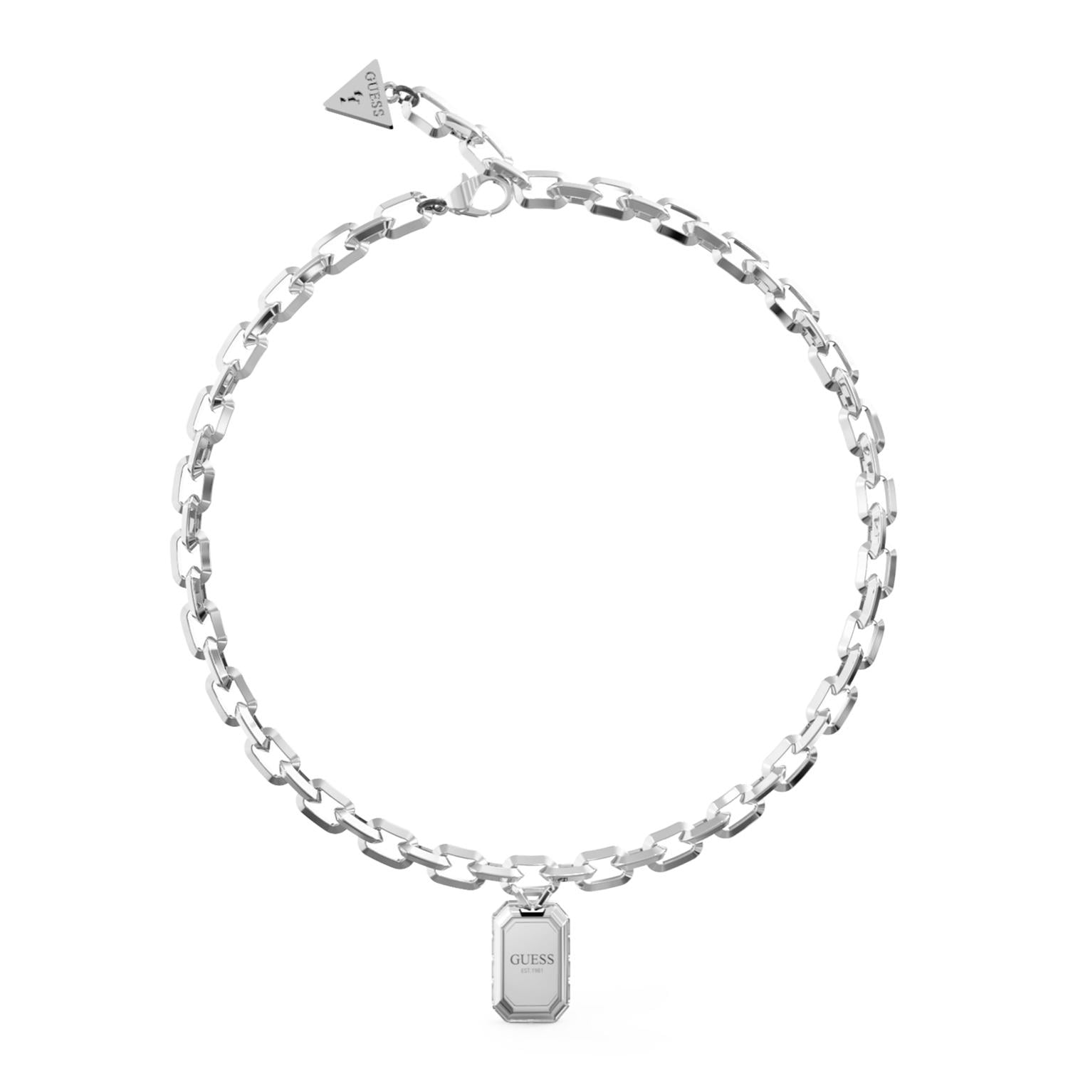 COLLAR GUESS ACERO INOXIDABLE PLATEADO MUJER - 1