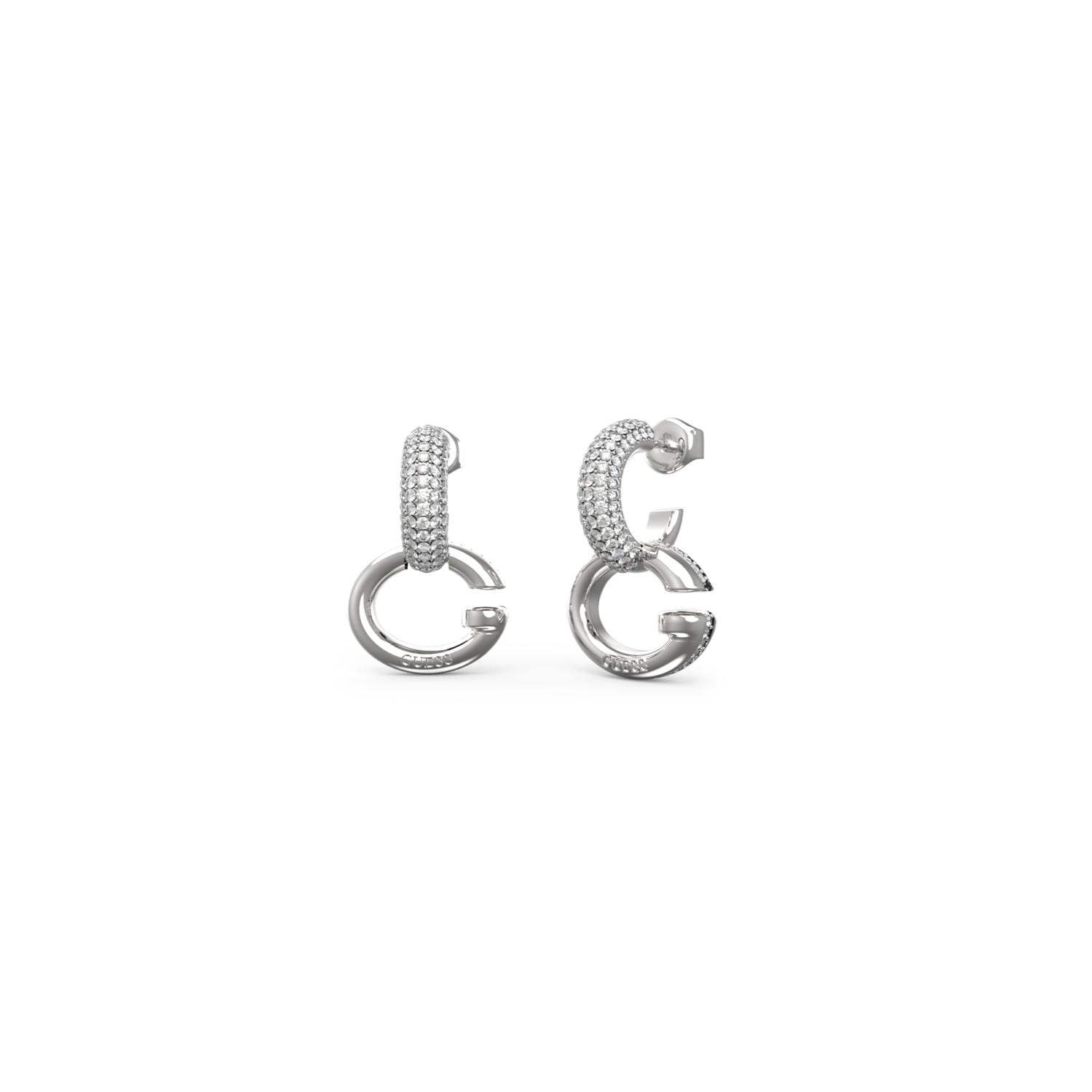 AROS ACERO INOXIDABLE GUESS PLATEADO - 1