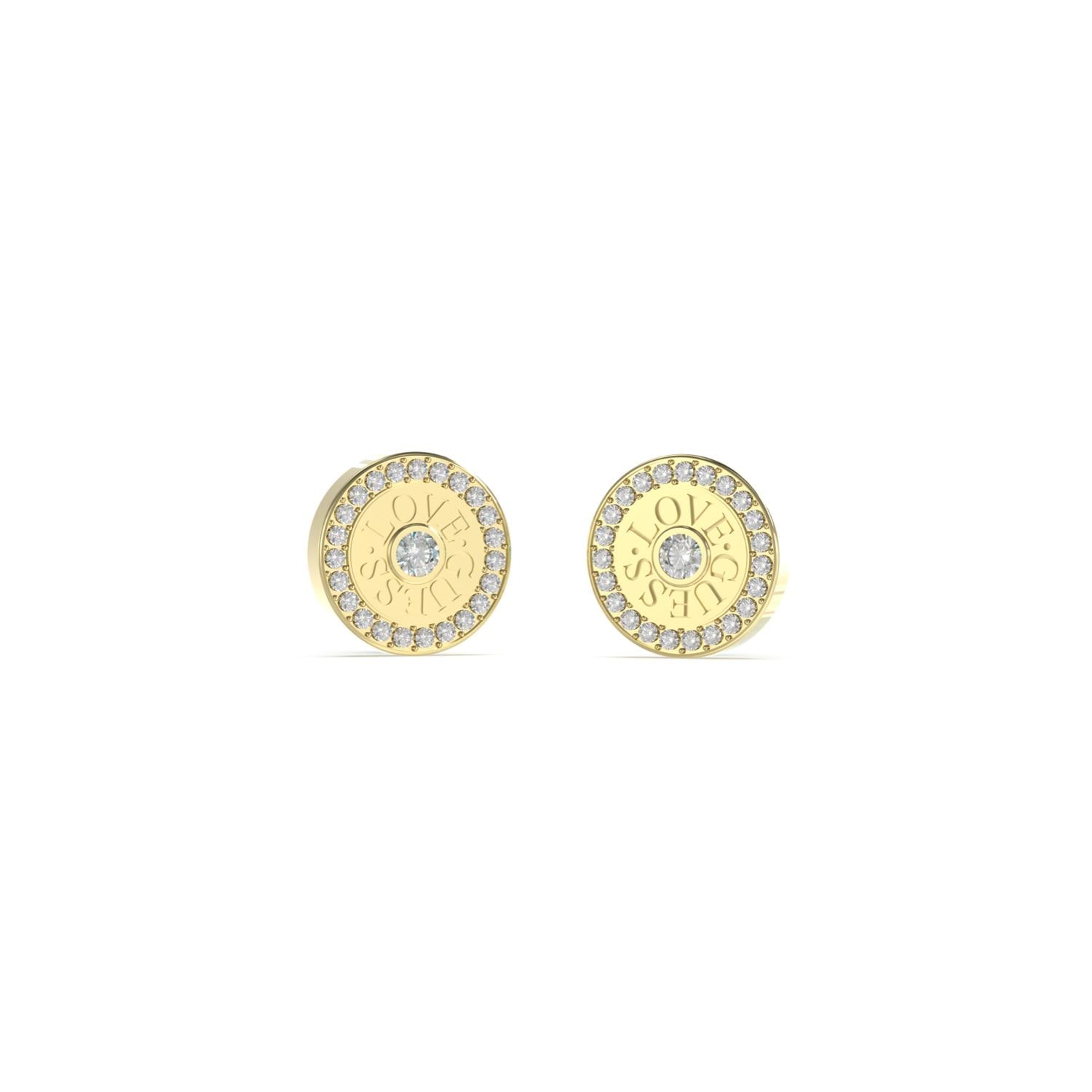 AROS ACERO INOXIDABLE GUESS DORADO - 1
