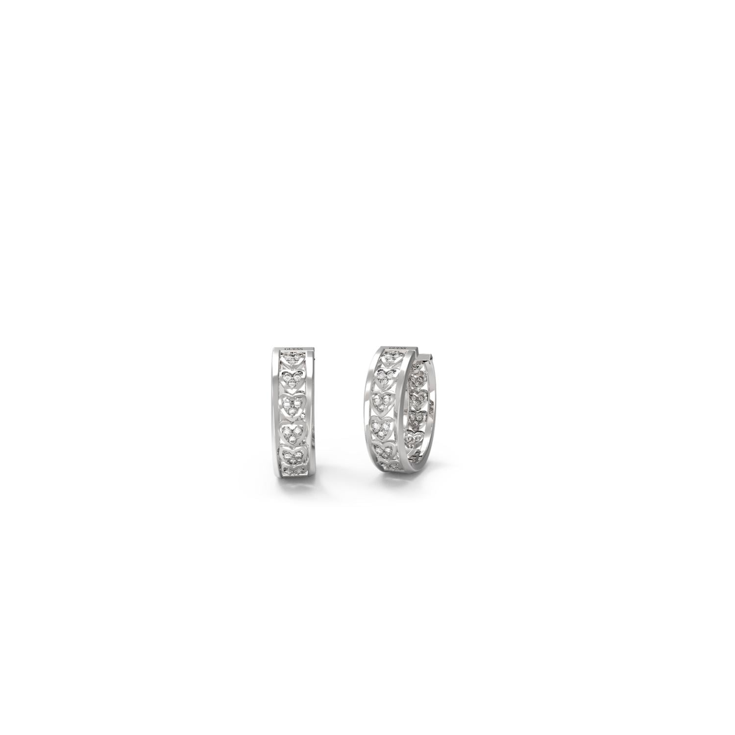 AROS ACERO INOXIDABLE GUESS PLATEADO - 1