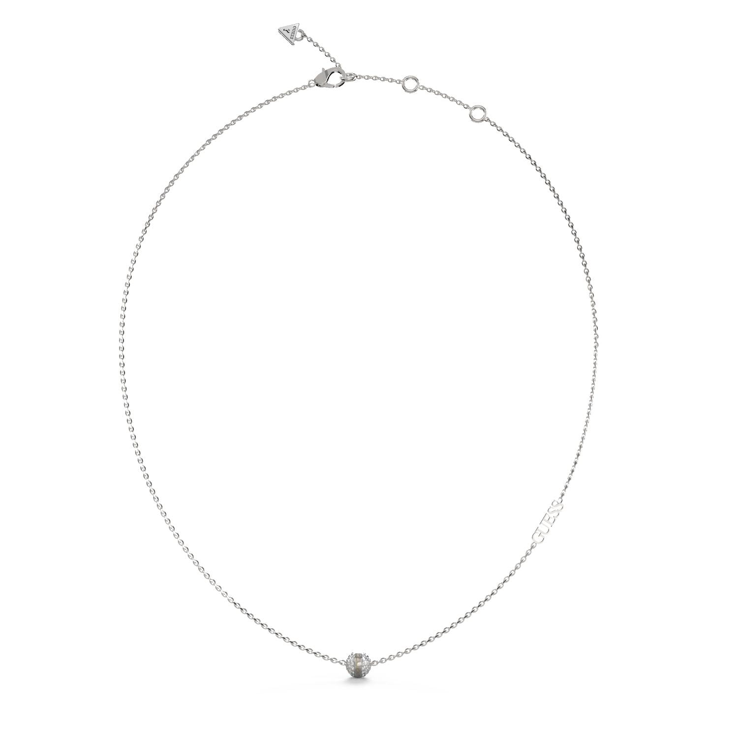 COLLAR GUESS ACERO INOXIDABLE PLATEADO MUJER - 1
