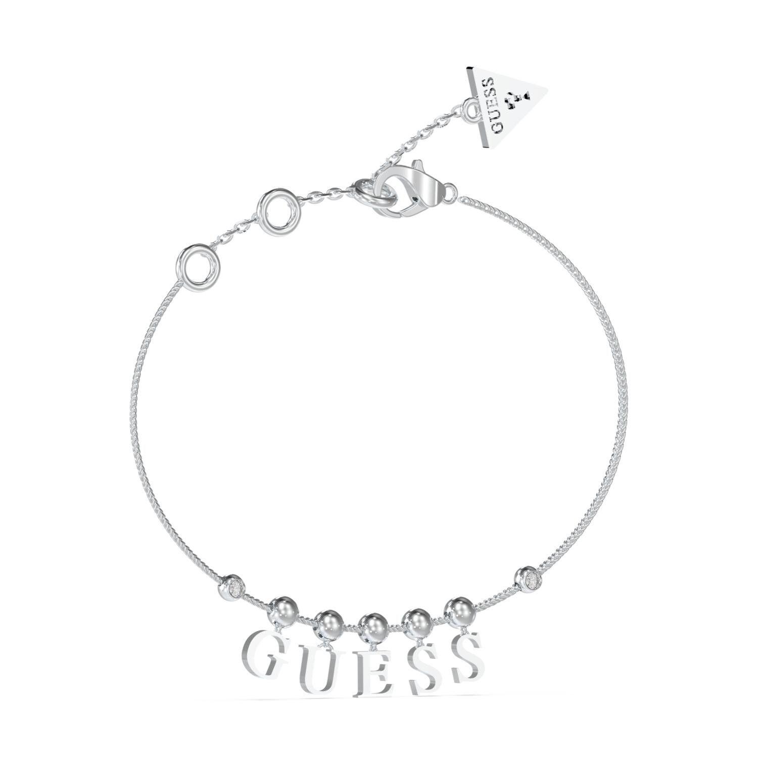 PULSERA GUESS PLATEADA ACERO - 1