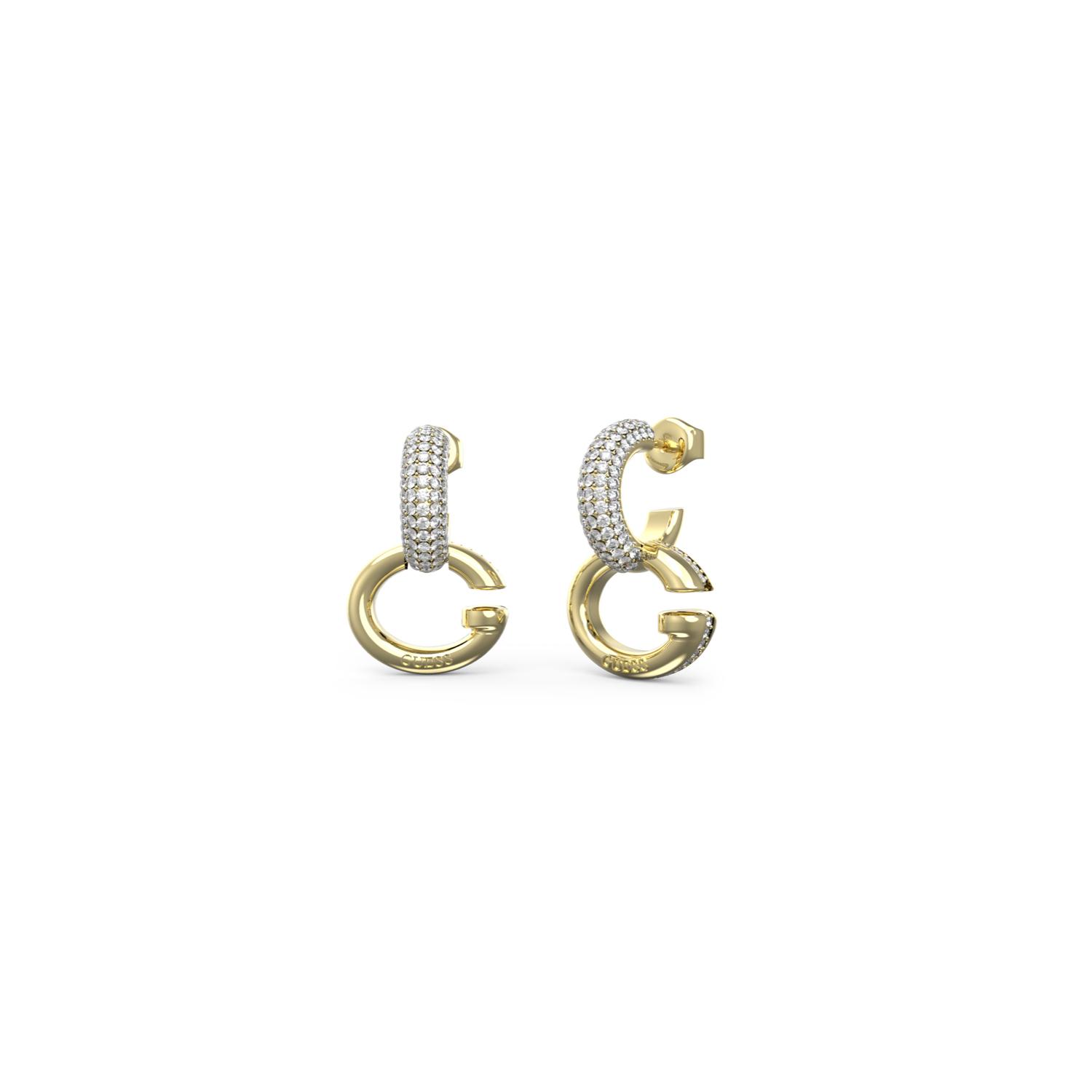 AROS ACERO INOXIDABLE GUESS DORADO - 1