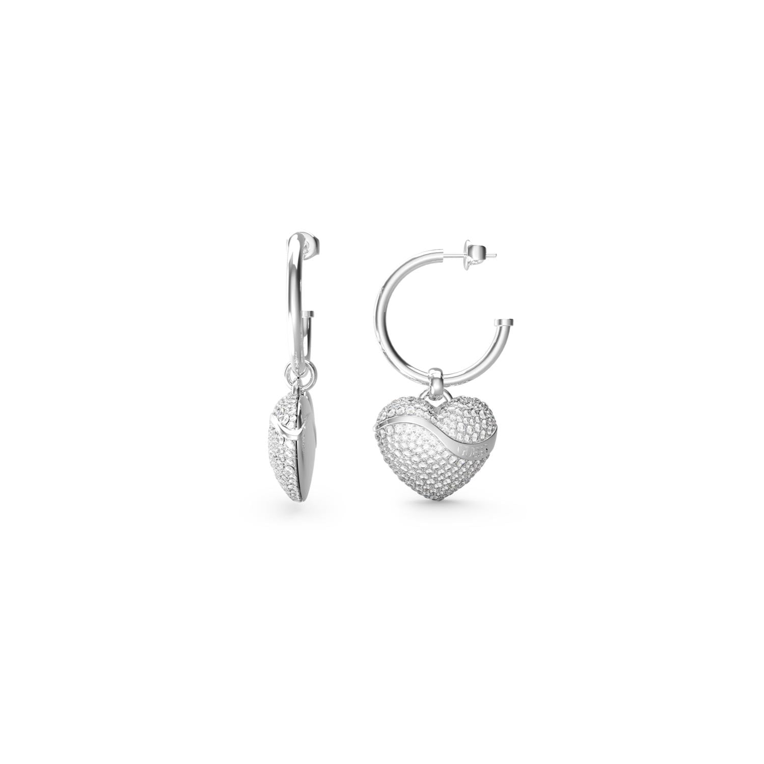 AROS ACERO INOXIDABLE GUESS PLATEADO - 1