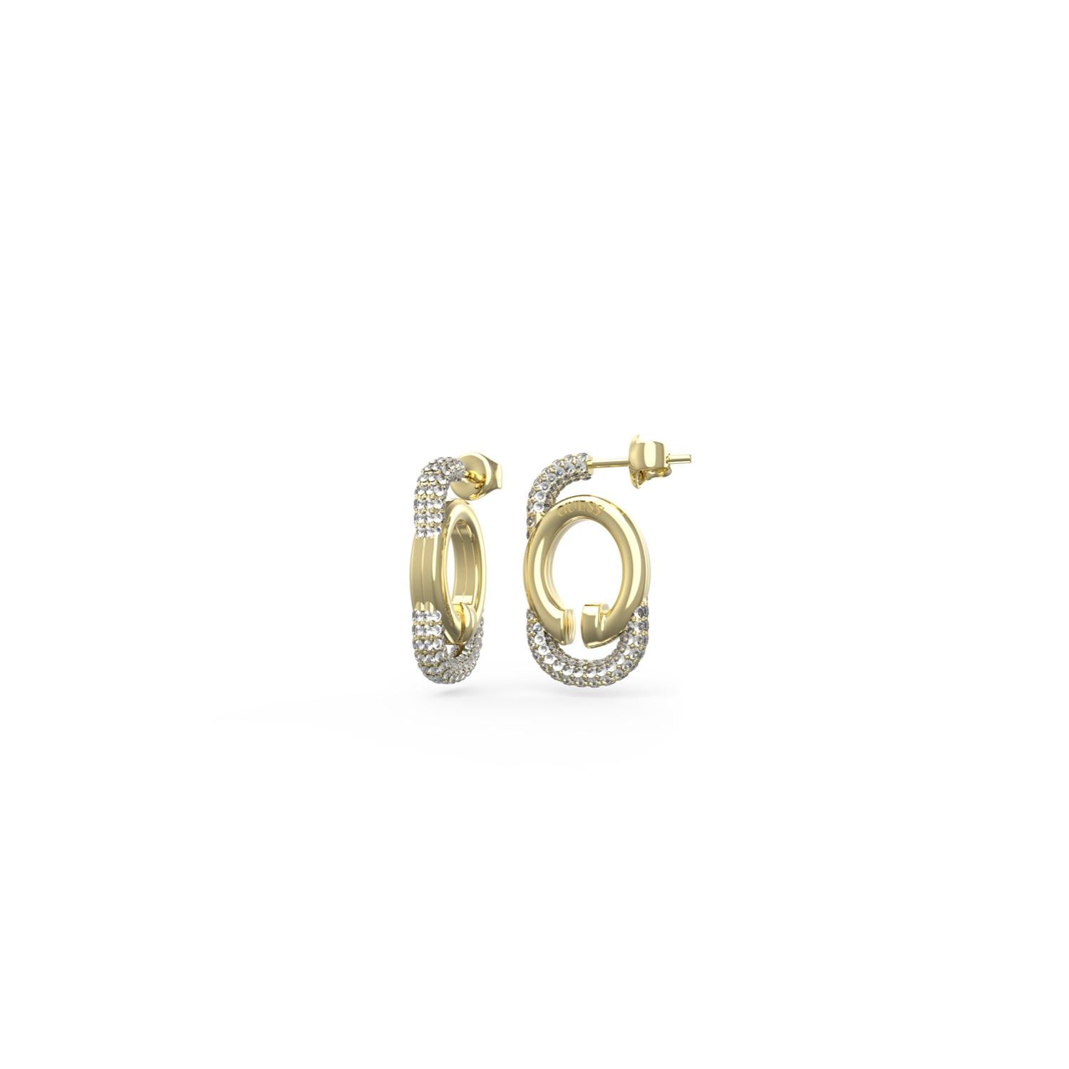 AROS ACERO INOXIDABLE GUESS DORADO - 1