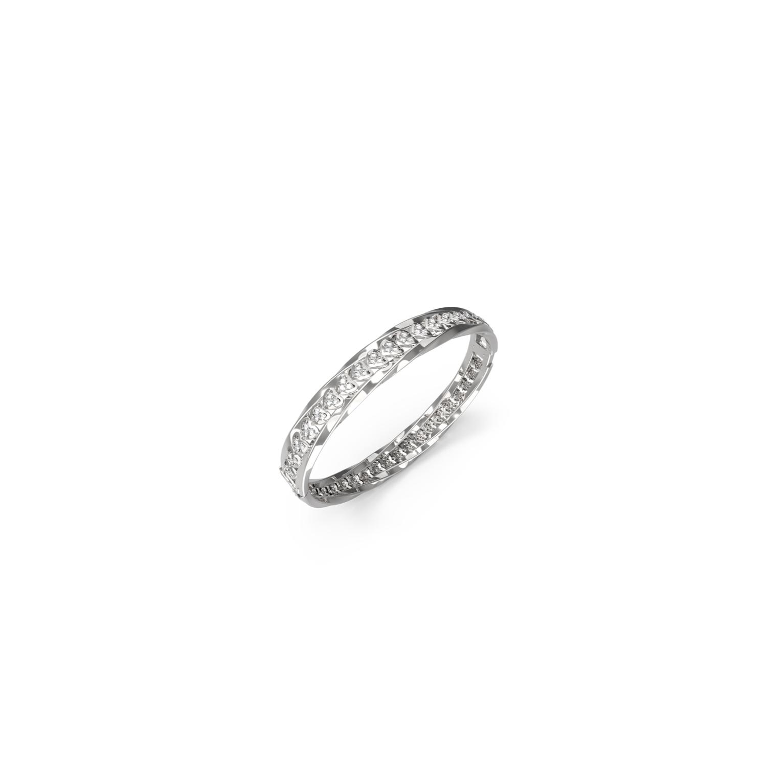 BRAZALETE GUESS PLATEADO ACERO - 1