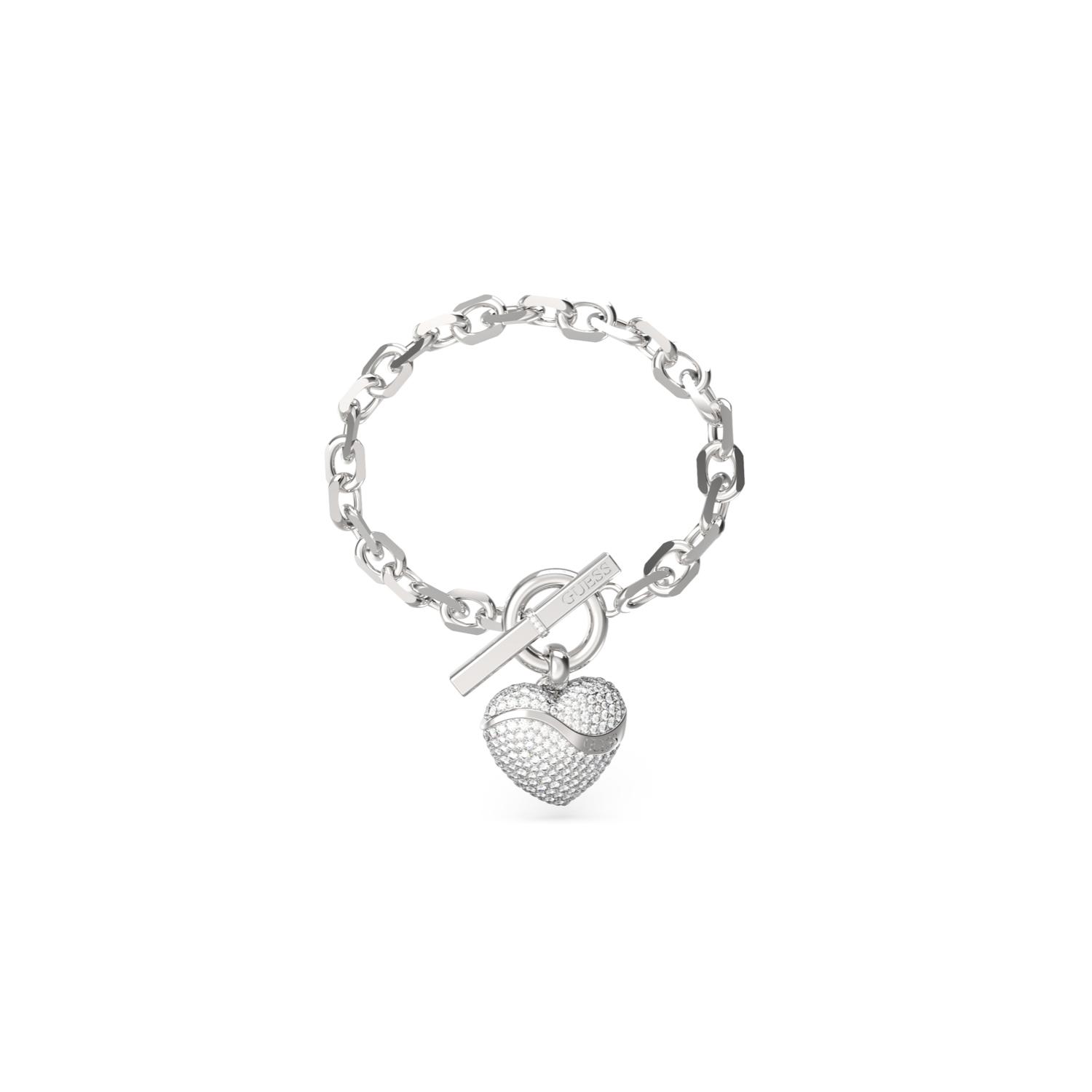 PULSERA GUESS PLATEADA ACERO - 1