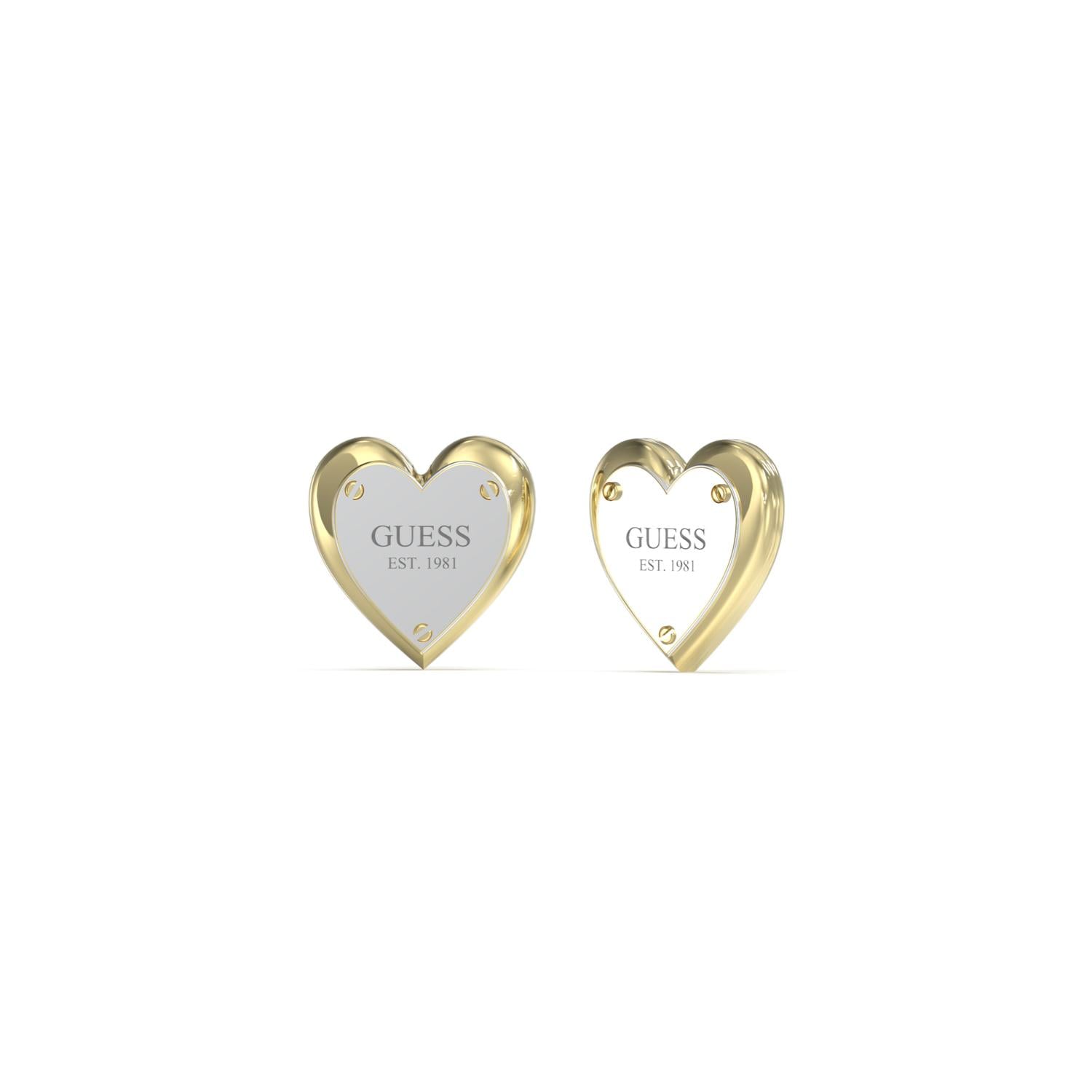 AROS ACERO INOXIDABLE GUESS DORADO - 1
