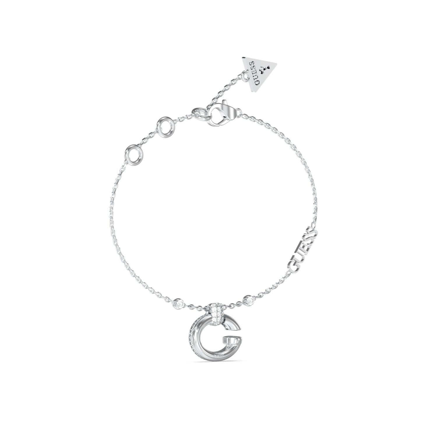 PULSERA GUESS PLATEADA ACERO - 1