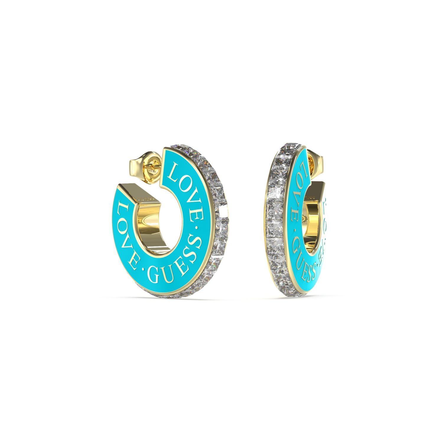 AROS ACERO INOXIDABLE GUESS DORADO - 1