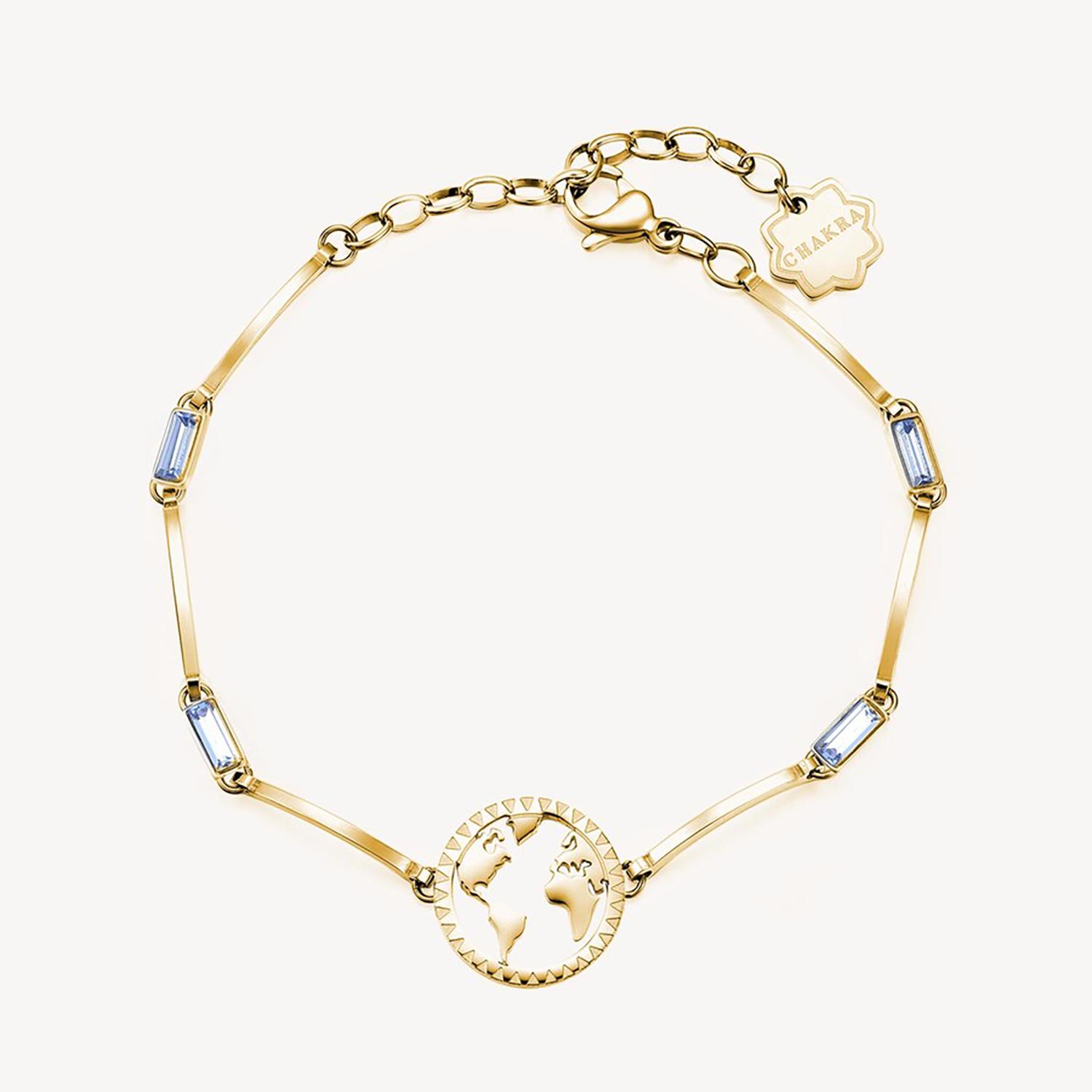 PULSERA BROSWAY CHAKRA DORADA ACERO - 1