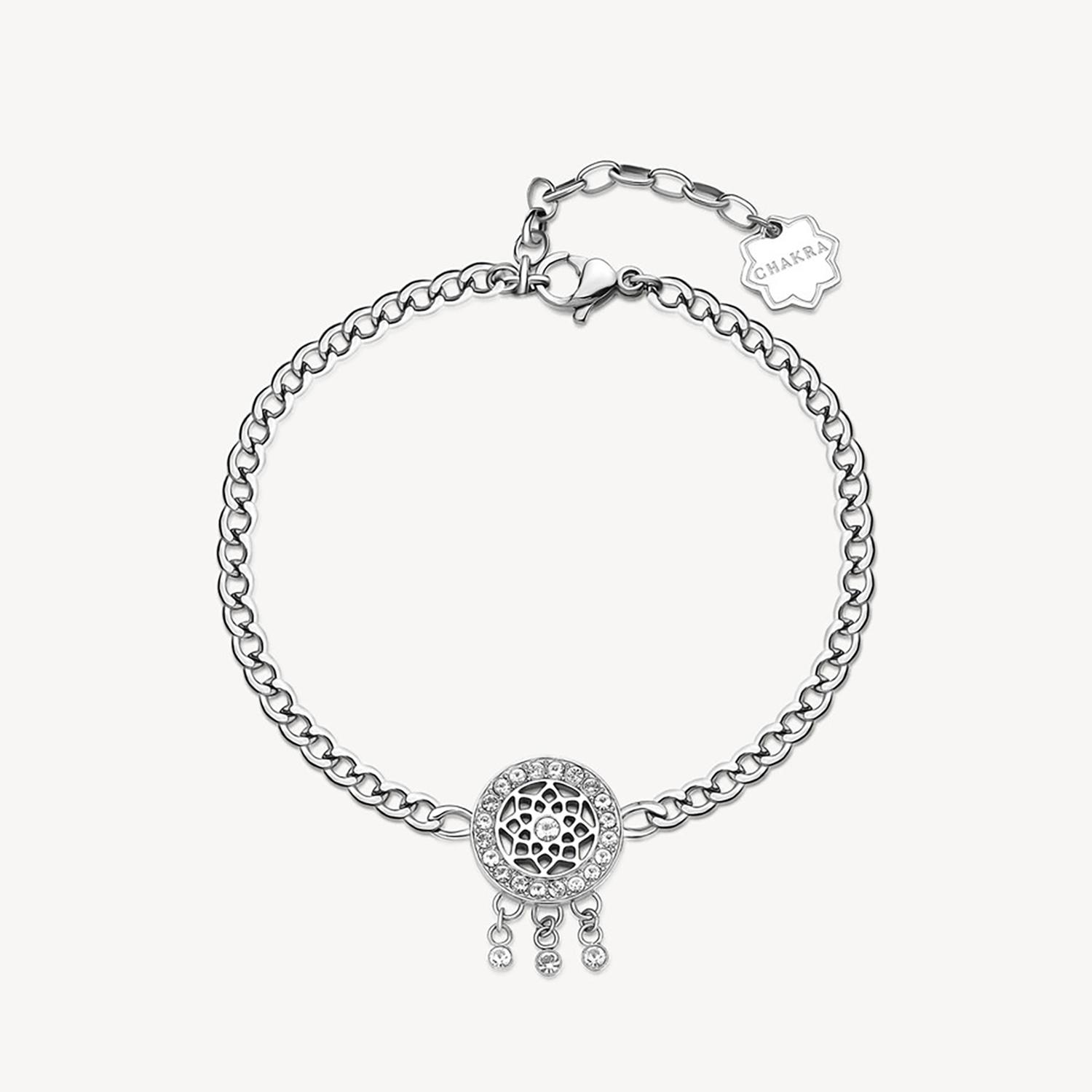 PULSERA BROSWAY CHAKRA PLATEADA BHKB145 - 1