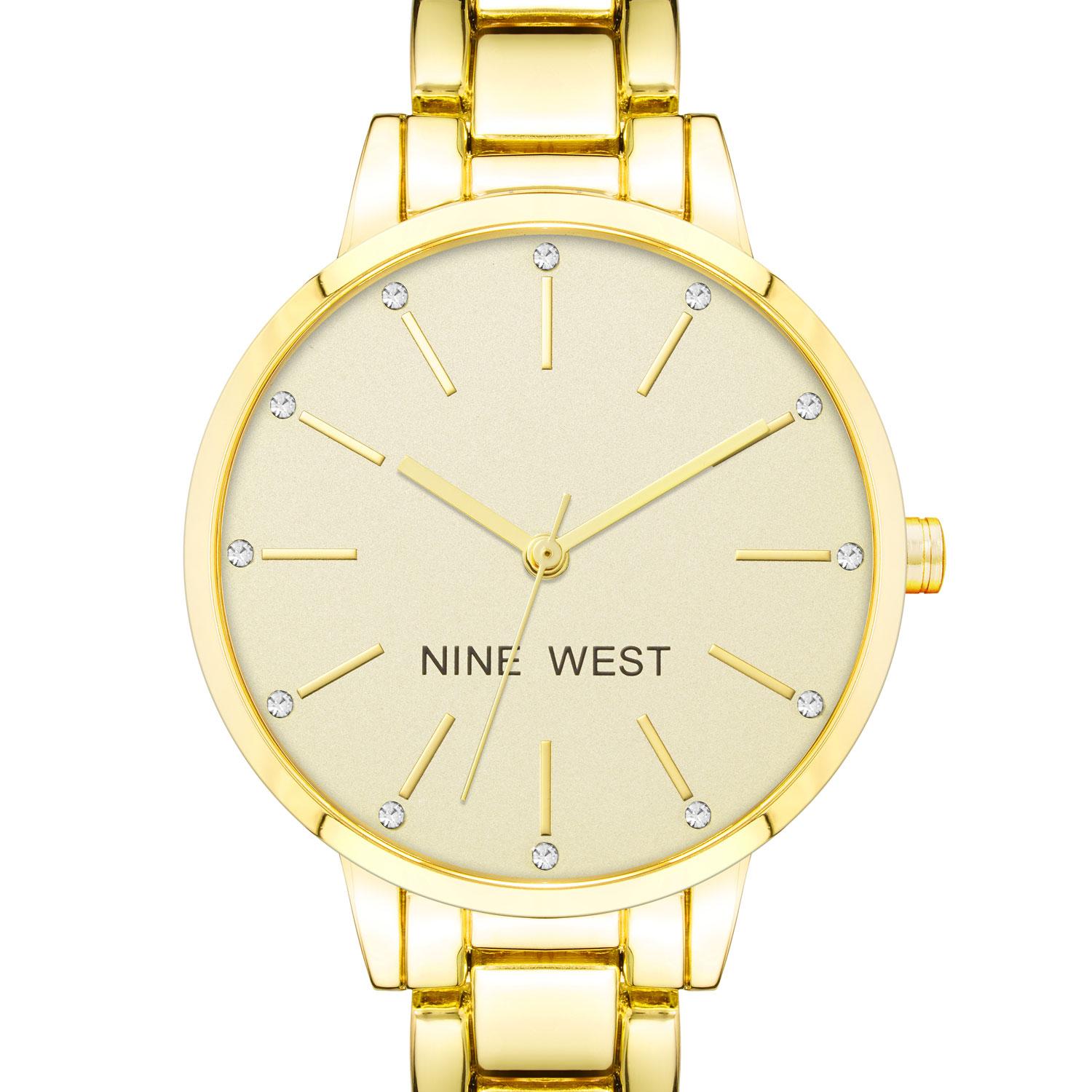 RELOJ DE PULSERA NINE WEST DORADO MUJER NW/2098CHGB - 1