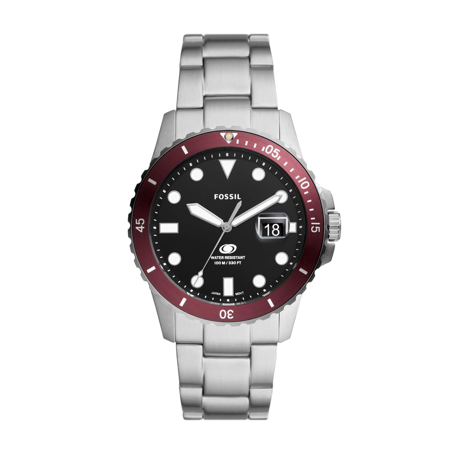 RELOJ DE PULSERA FOSSIL PLATEADO HOMBRE FS6013