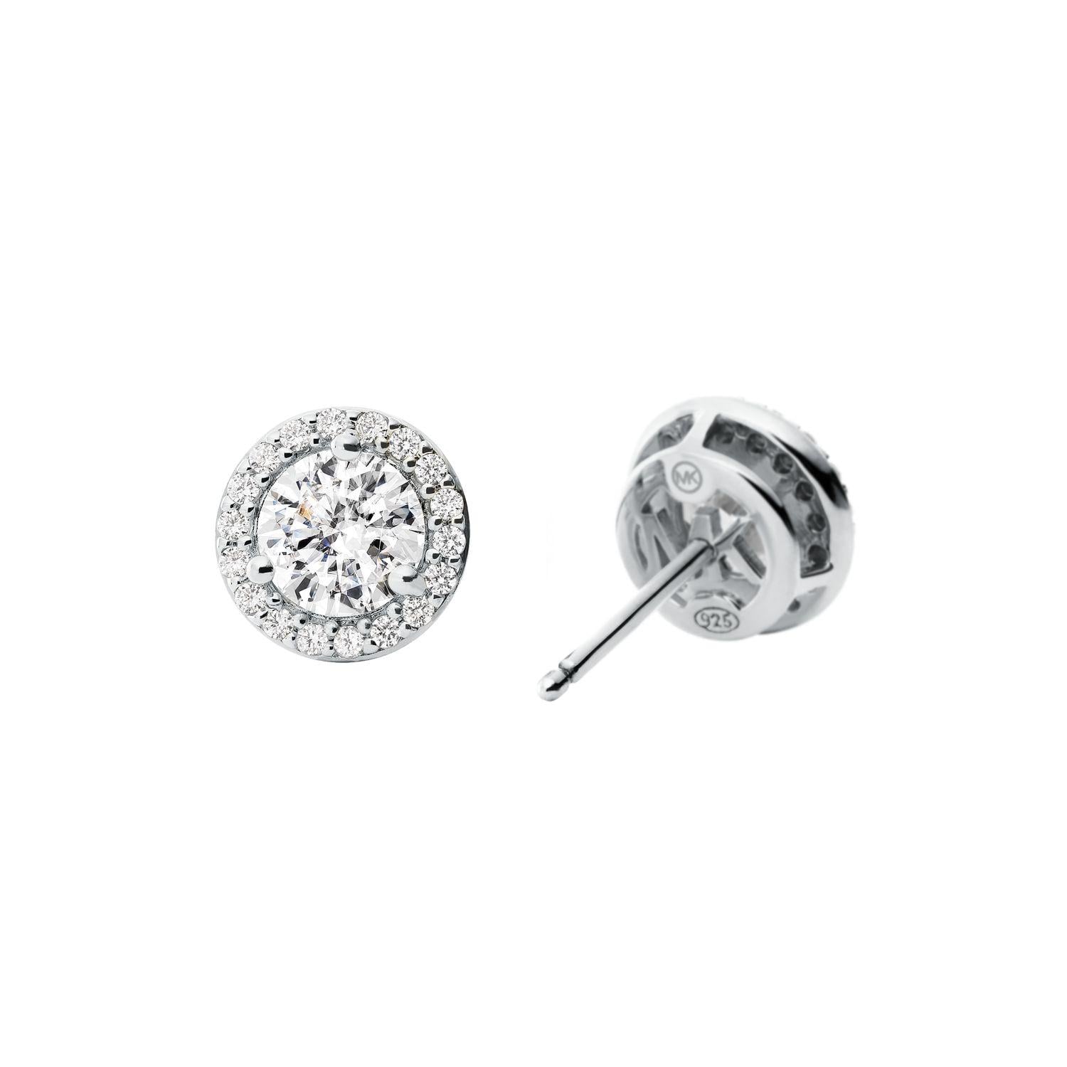 AROS MICHAEL KORS MKC1035AN040 PLATEADOS - 2