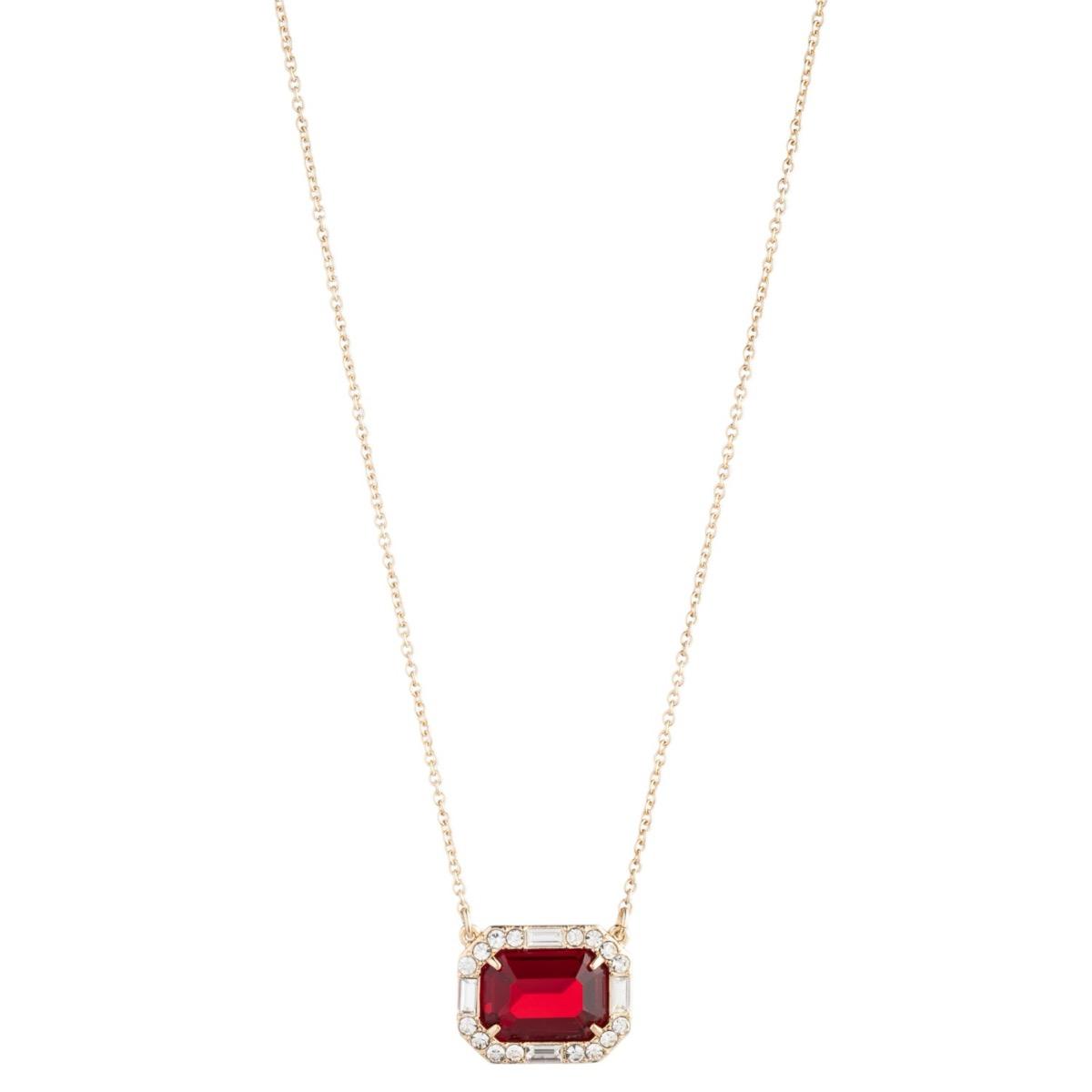 COLLAR RALPH LAUREN ACERO INOXIDABLE LAUREN DORADO ROJO 14N00549 - 1