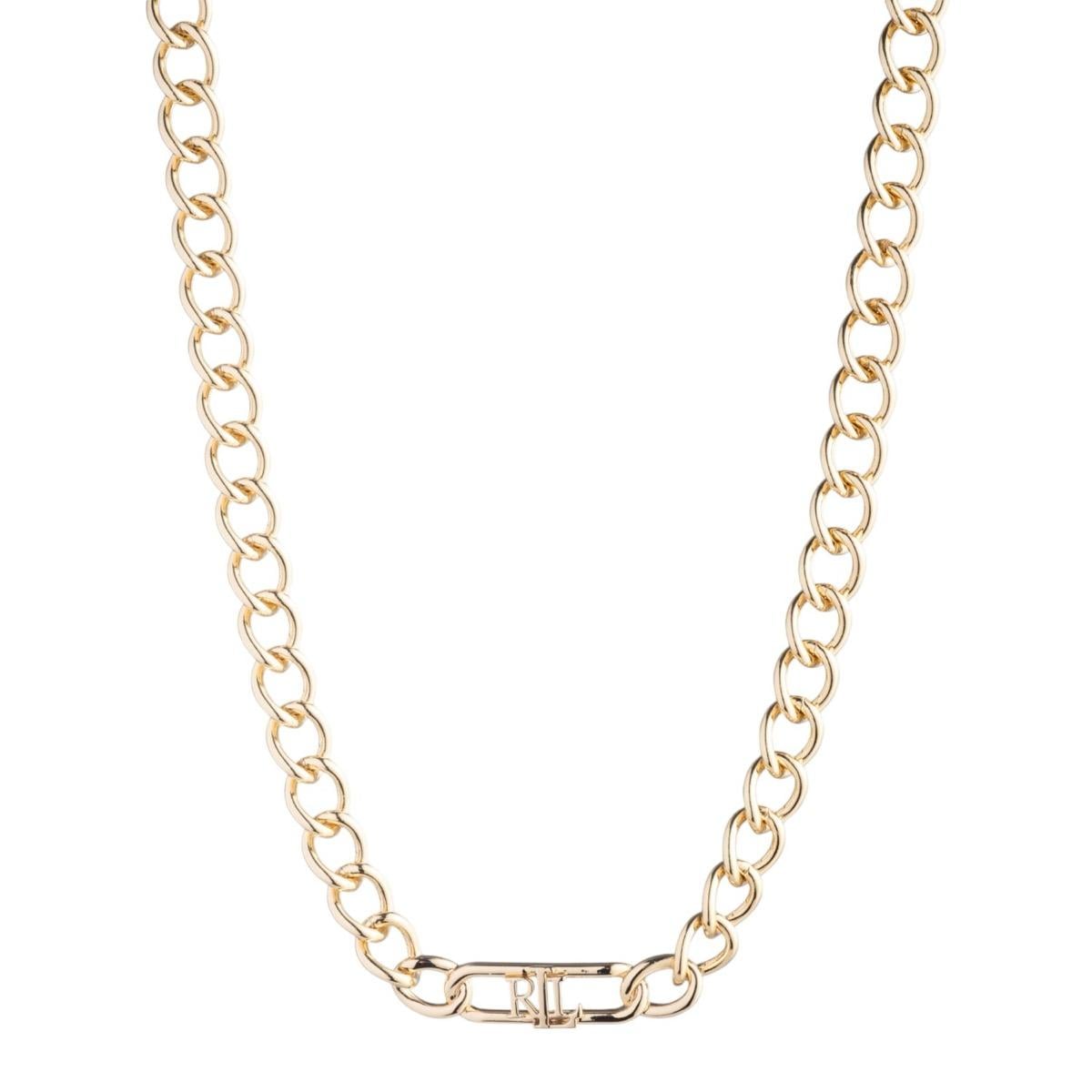 COLLAR RALPH LAUREN ACERO INOXIDABLE LAUREN DORADO 14N00543 - 1