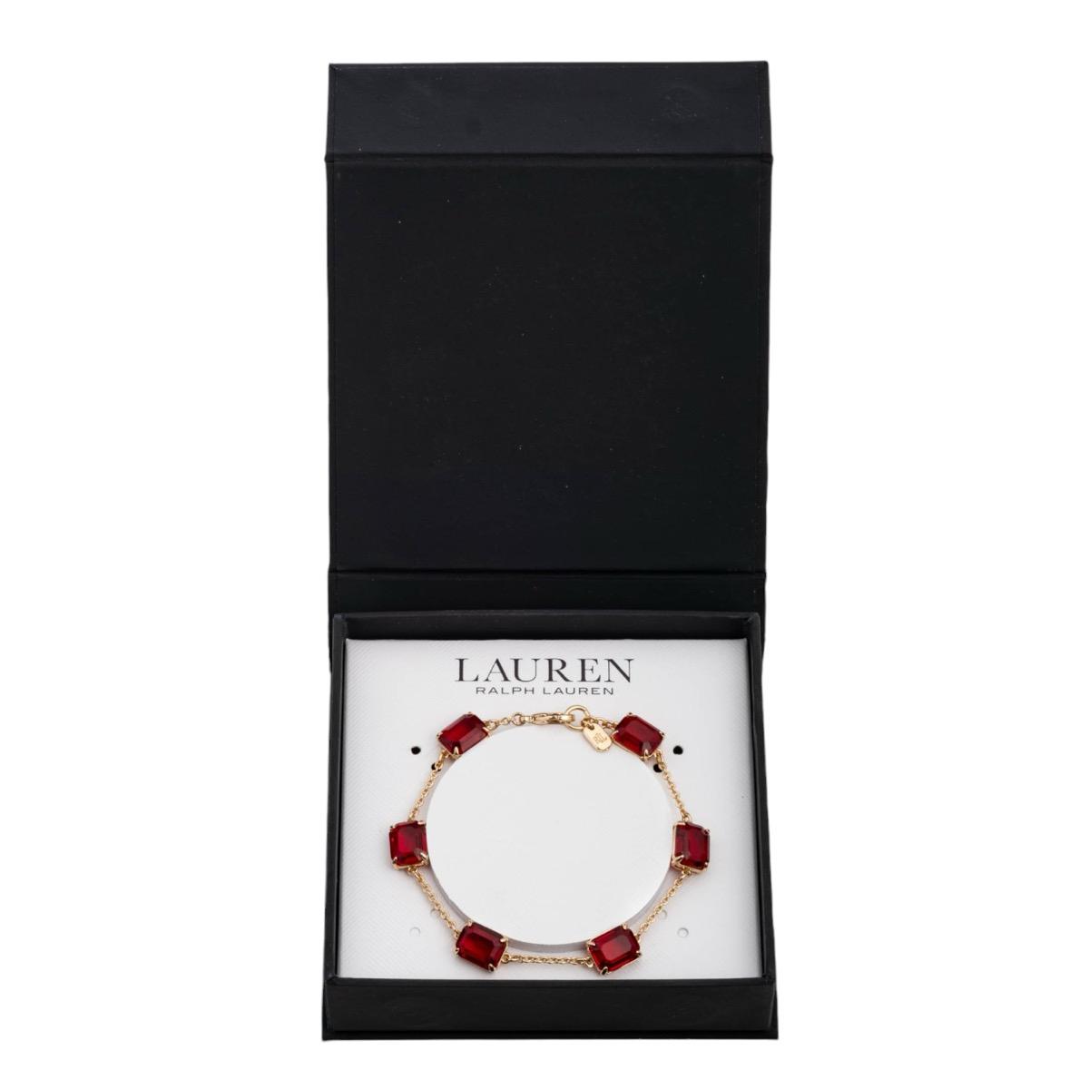 PULSERA RALPH LAUREN LAUREN DORADA 14B00462 ACERO - 2