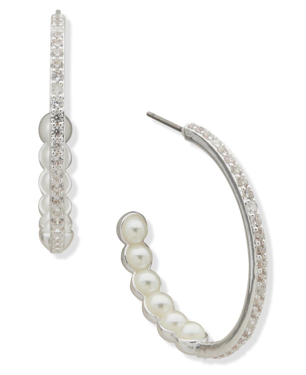 AROS METAL ANNE KLEIN PLATEADOS 01G01131 - 1