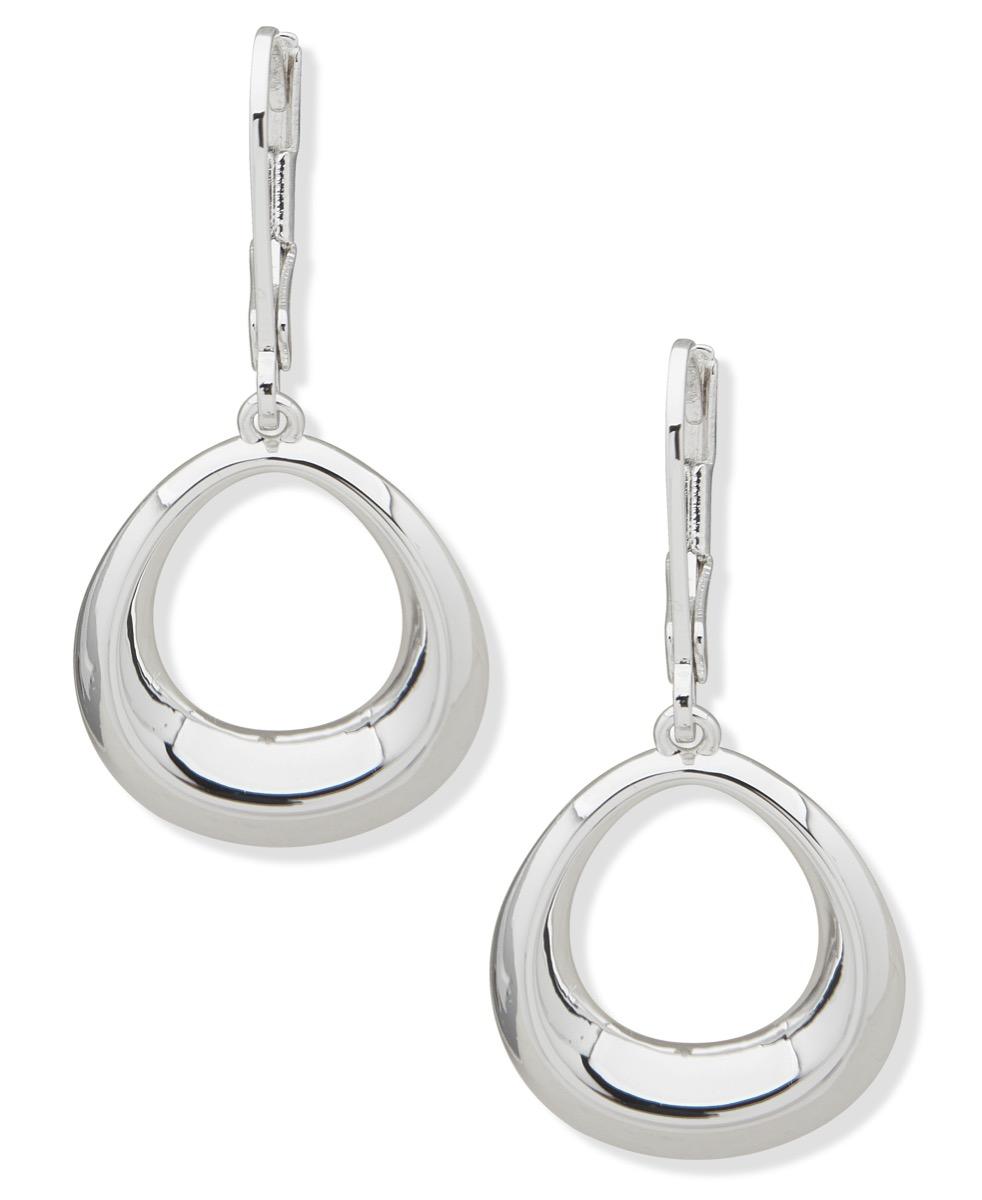 AROS METAL ANNE KLEIN PLATEADOS 01G01143 - 1