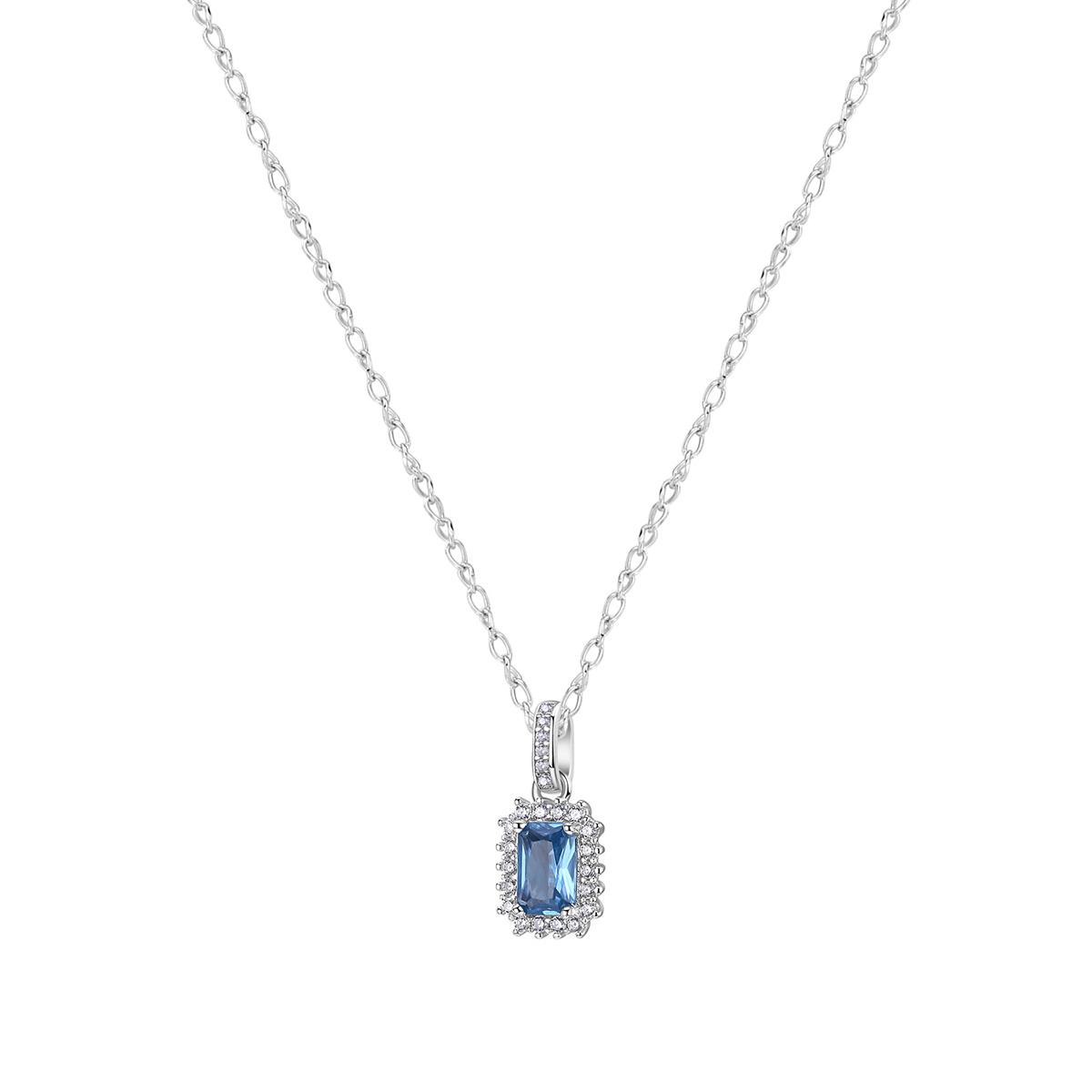 COLLAR BROSWAY PLATA FANCY PLATEADO FFB23N - 1