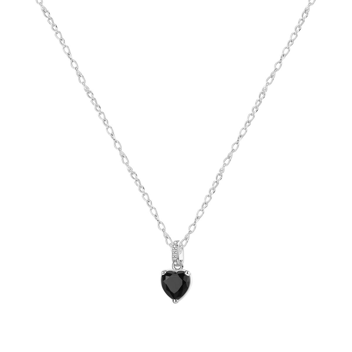 COLLAR BROSWAY PLATA FANCY PLATEADO FMB15N - 1