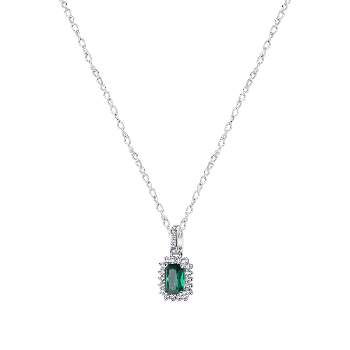 COLLAR BROSWAY PLATA FANCY PLATEADO FLG23N - 1
