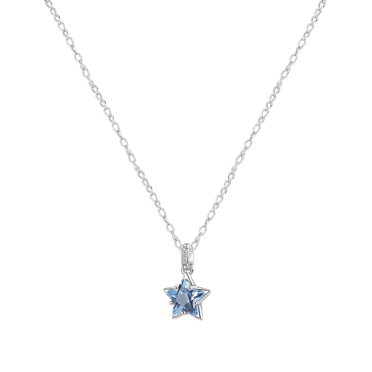 COLLAR BROSWAY PLATA FANCY PLATEADO FCL22N - 1