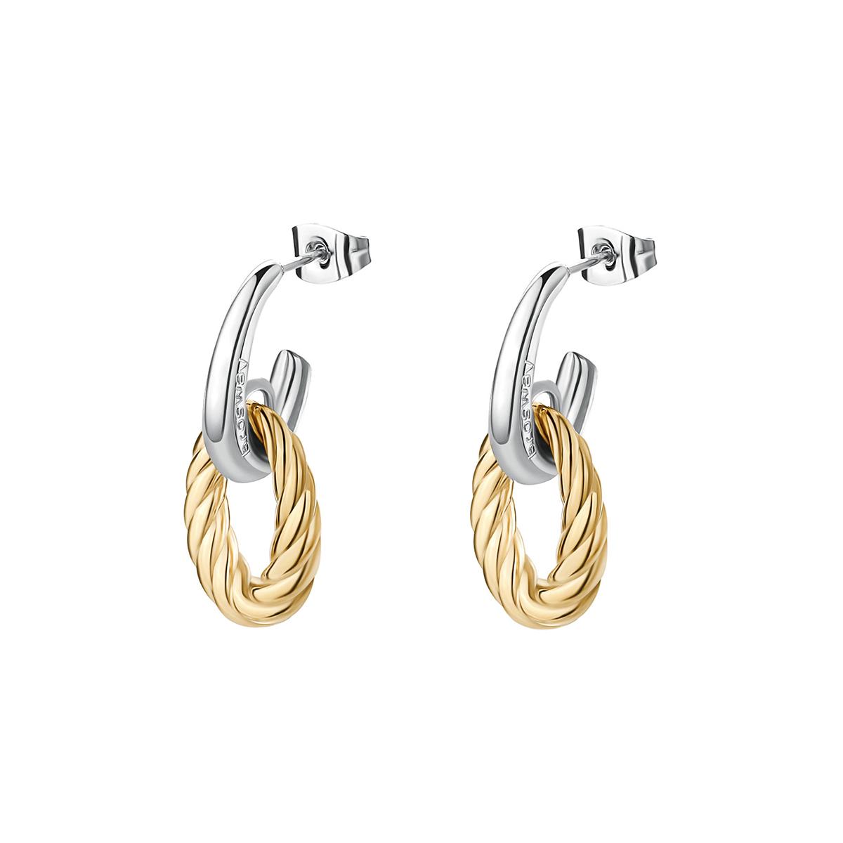 AROS ACERO INOXIDABLE BROSWAY PLATEADO AMY BAY24