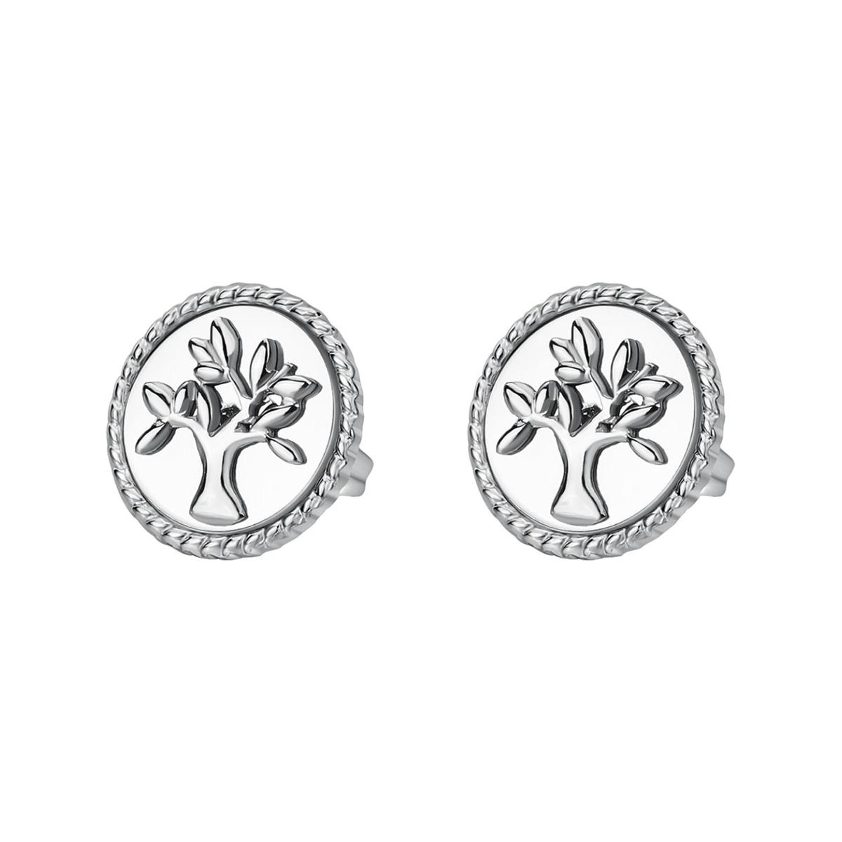 AROS ACERO INOXIDABLE BROSWAY PLATEADO CHAKRA BHKE144 - 1