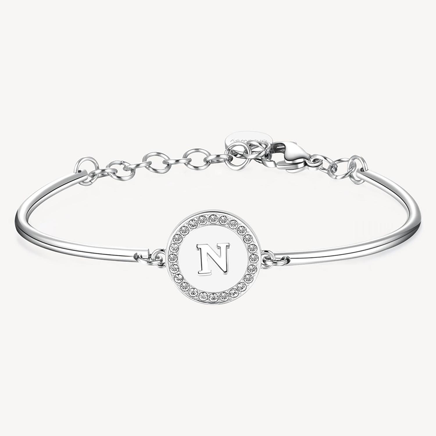 PULSERA BROSWAY CHAKRA PLATEADA BHK137 - 1